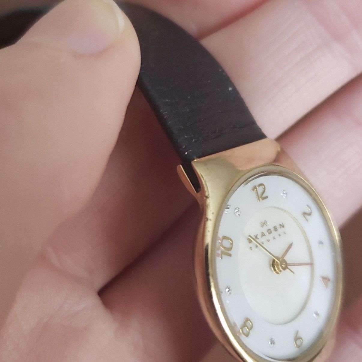 Skagen Skagen Denmark Leather watch Size ONE SIZE - 14 Thumbnail