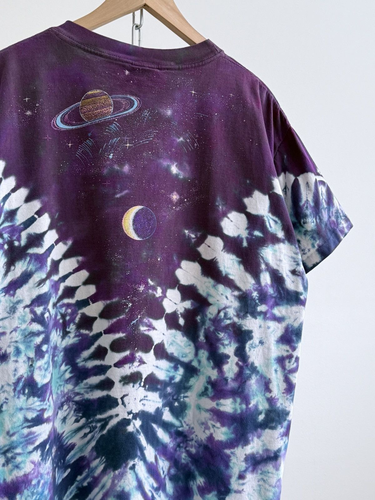 Liquid Blue Vintage 90s Liquid Blue Space Solar System T-Shirt Size US XL / EU 56 / 4 - 8 Thumbnail