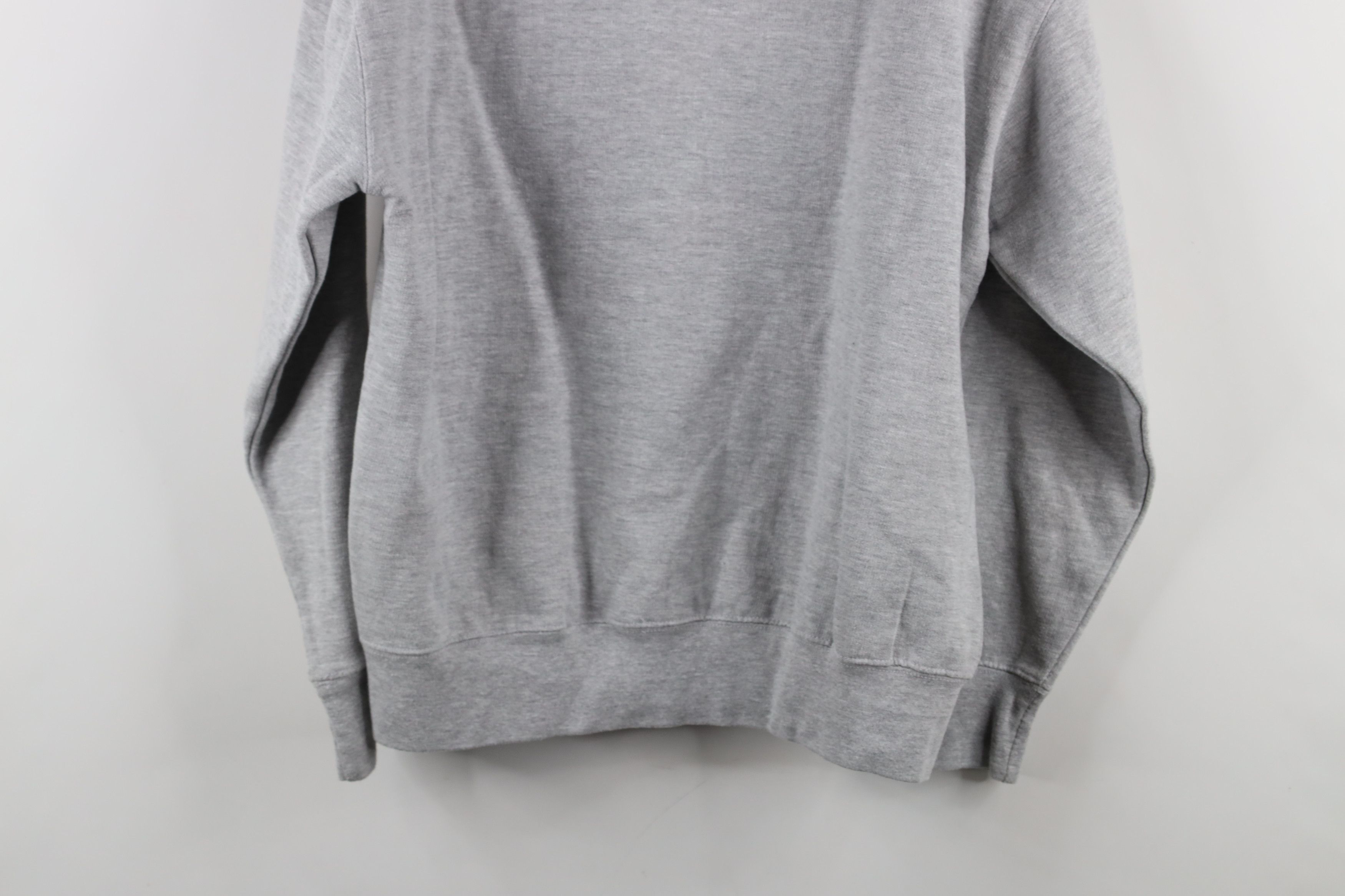 Vintage Vintage 90s Y2K Streetwear Hoodie Sweatshirt Heather Gray Size US M / EU 48-50 / 2 - 13 Thumbnail