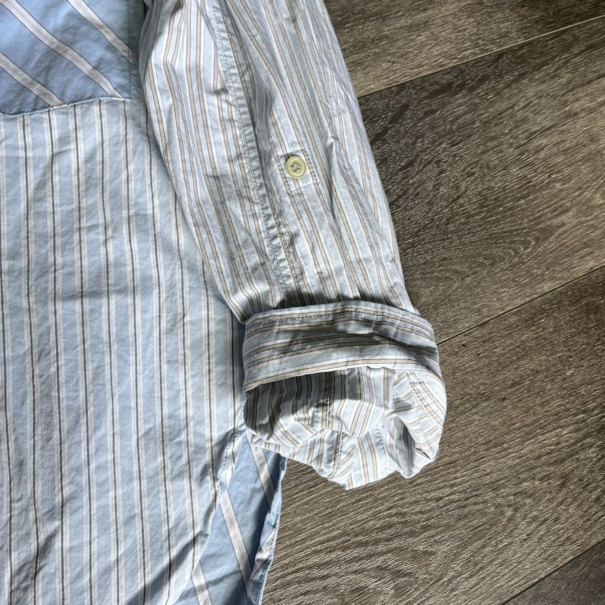 Citizens Of Humanity × Designer × Vintage Citizens of Humanity Kayla Button Up Shirt Reworked Stripe Size M / US 6-8 / IT 42-44 - 7 Thumbnail