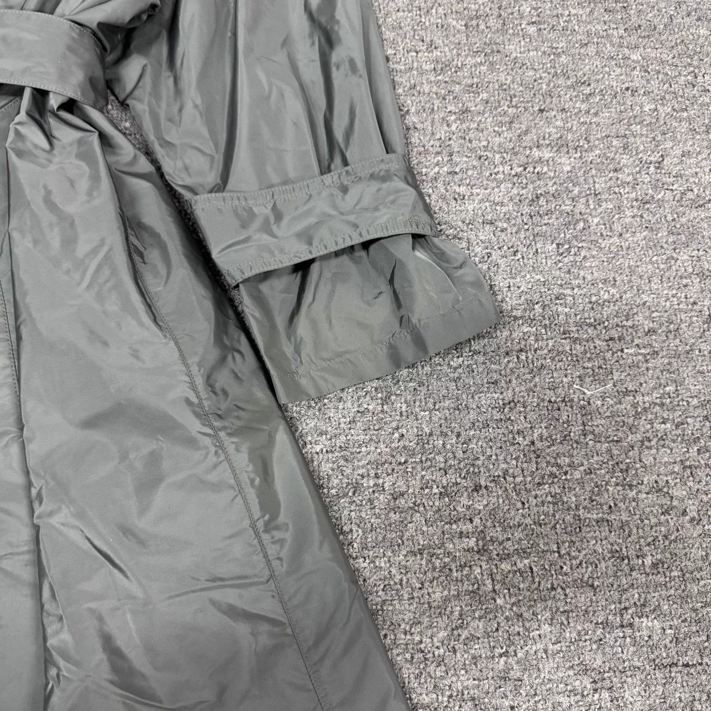 Prada Triangle Logo Swing Nylon Windbreaker