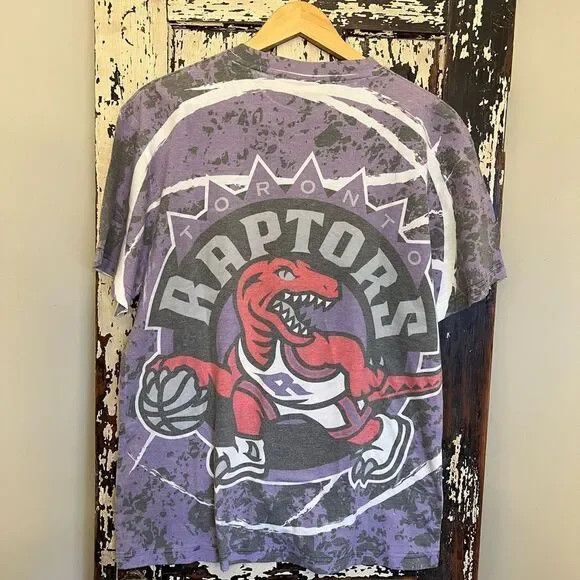 Mitchell & Ness Toronto Raptors M&N Hardwood Classics NBA T-shirt Size US L / EU 52-54 / 3 - 1 Thumbnail