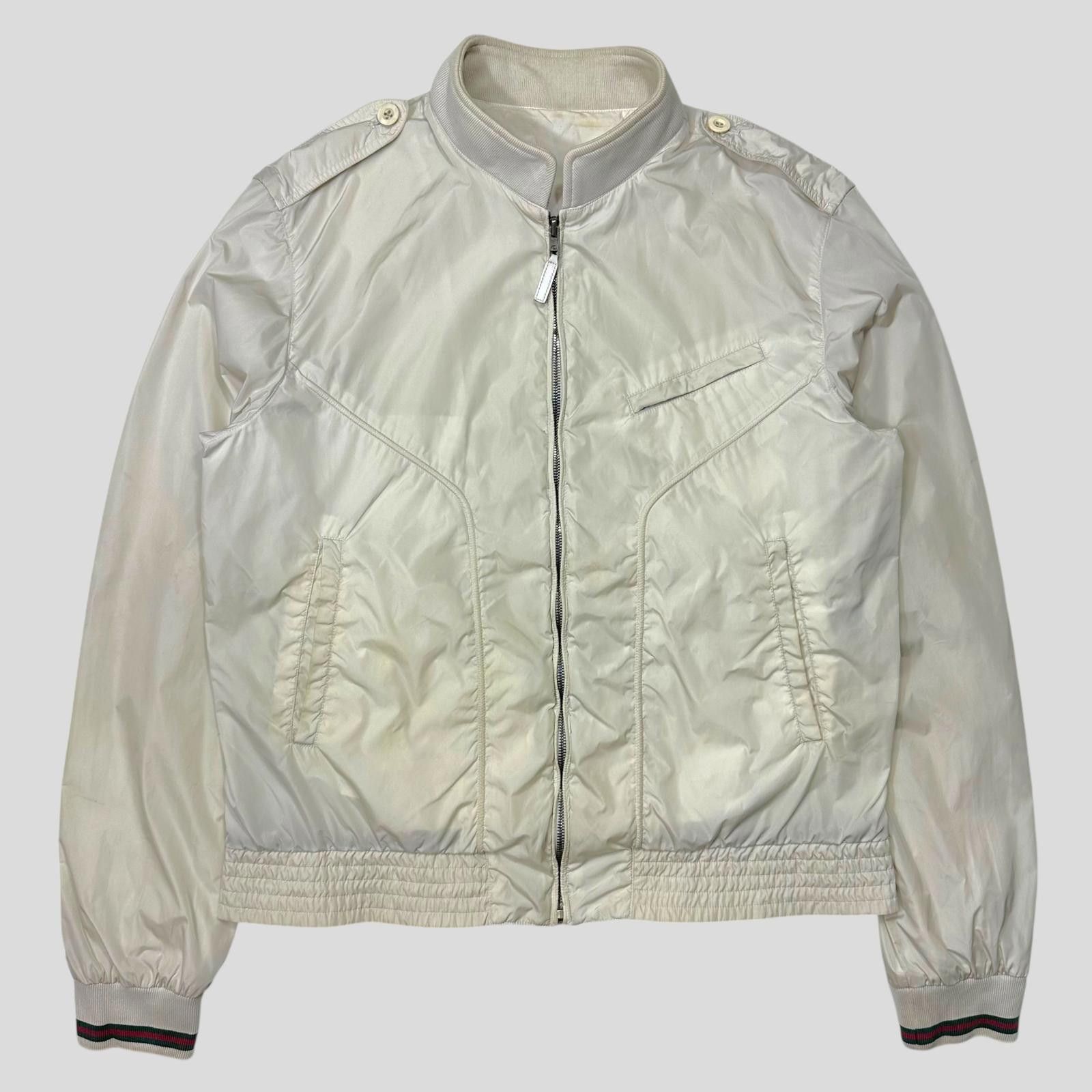 Gucci Gucci by Tom Ford 00’s Nylon Military Web Bomber Jacket M/L Size US M / EU 48-50 / 2 - 1 Thumbnail