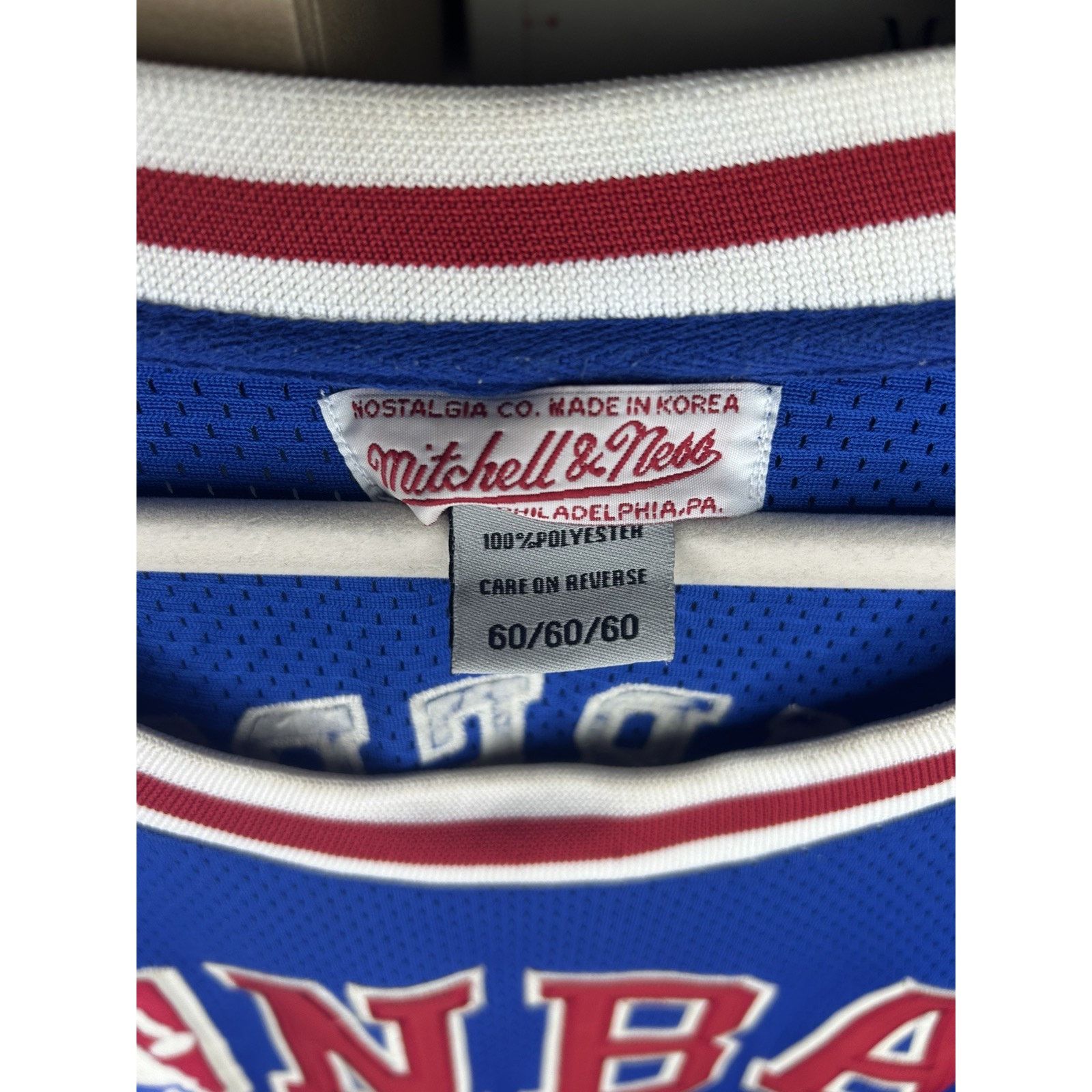 Mitchell & Ness CHAMBERLAIN #13 1967 NBA MVP Jersey-Mitchell & Ness: Size 60 Size US XXL / EU 58 / 5 - 3 Thumbnail