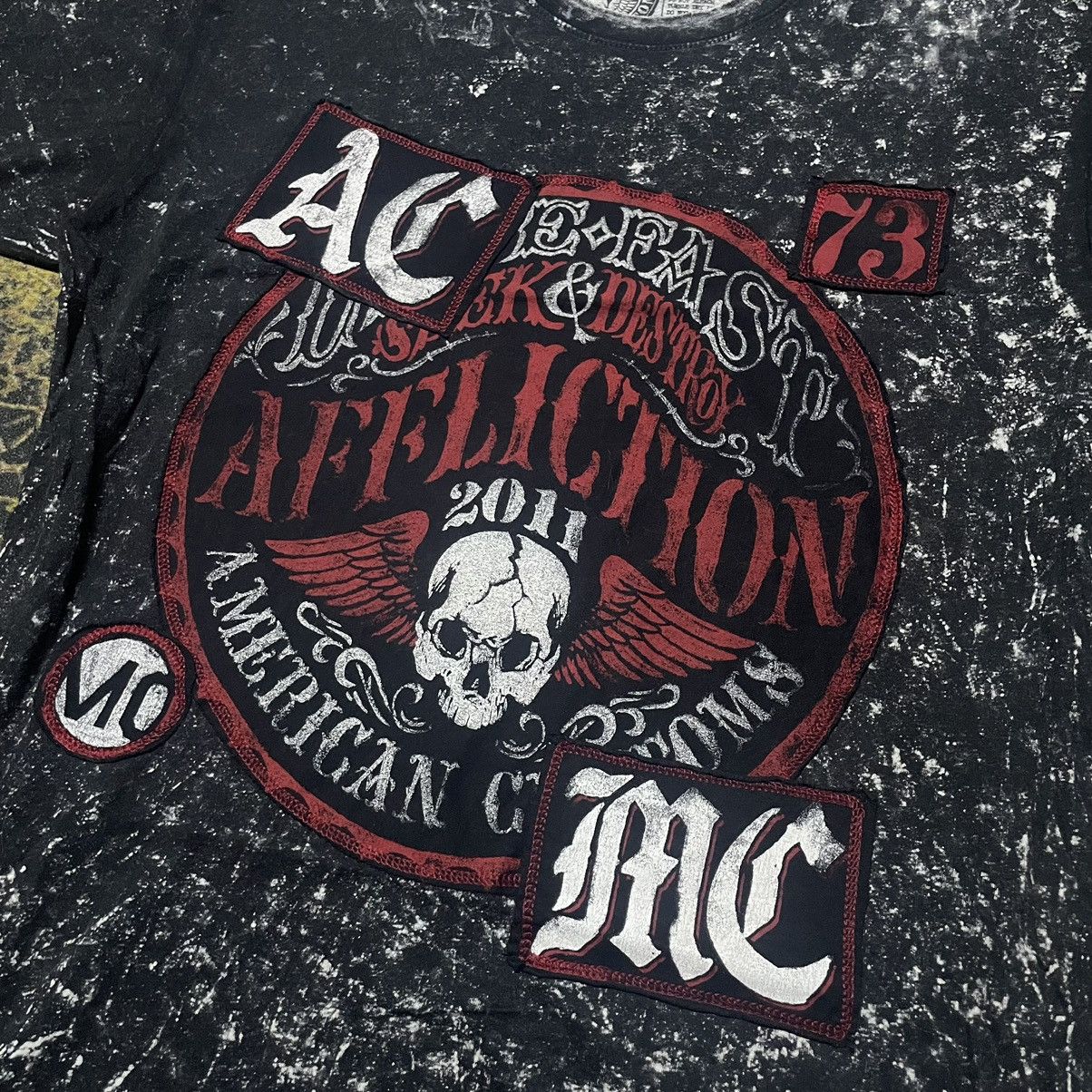 Affliction 💥Affliction American Custom Bleach Shirt Size US L / EU 52-54 / 3 - 2 Thumbnail