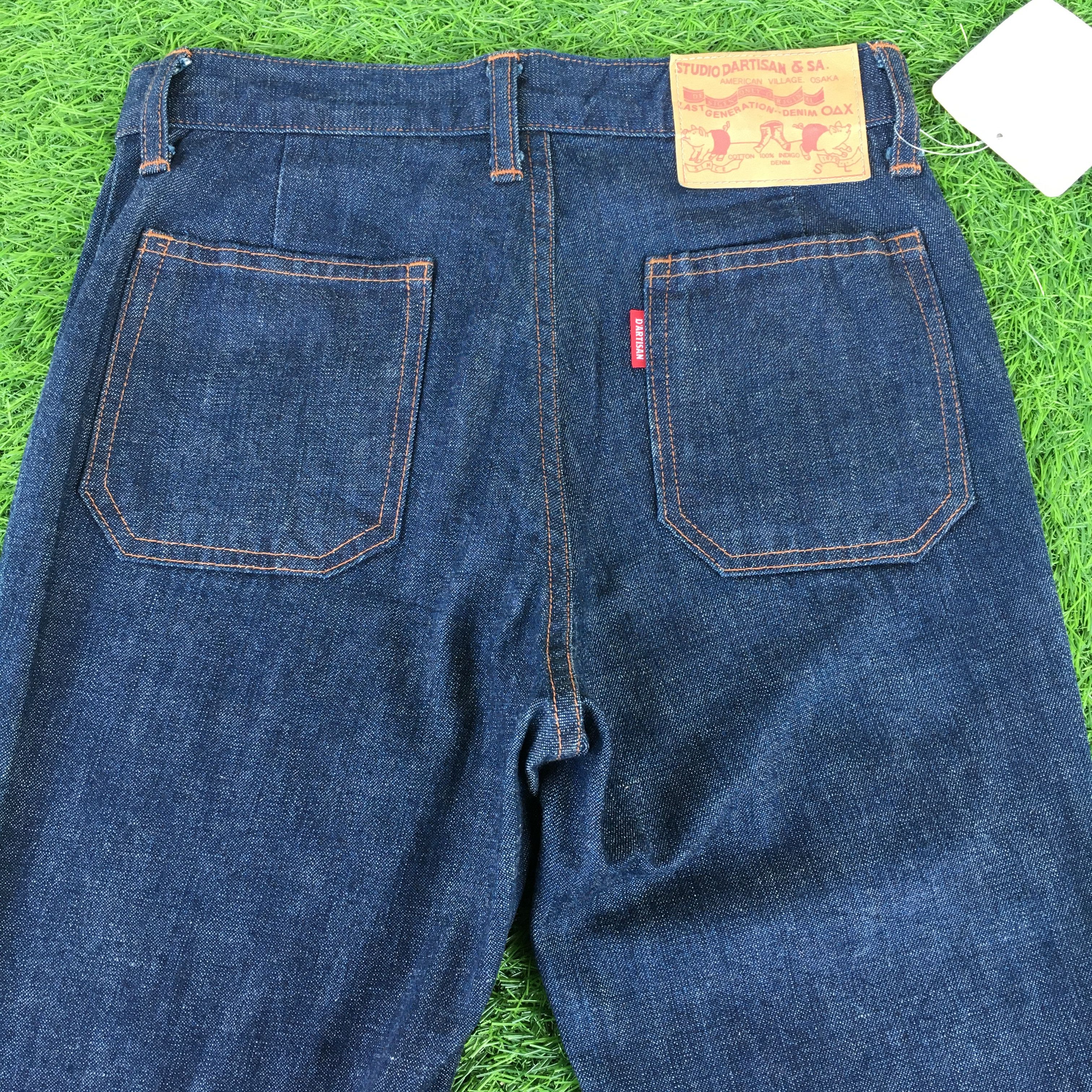 Japanese Brand × Studio D'Artisan Japanese Sailor Denim Bootcut Jeans D-1046 Size 27" / US 4 / IT 40 - 4 Thumbnail