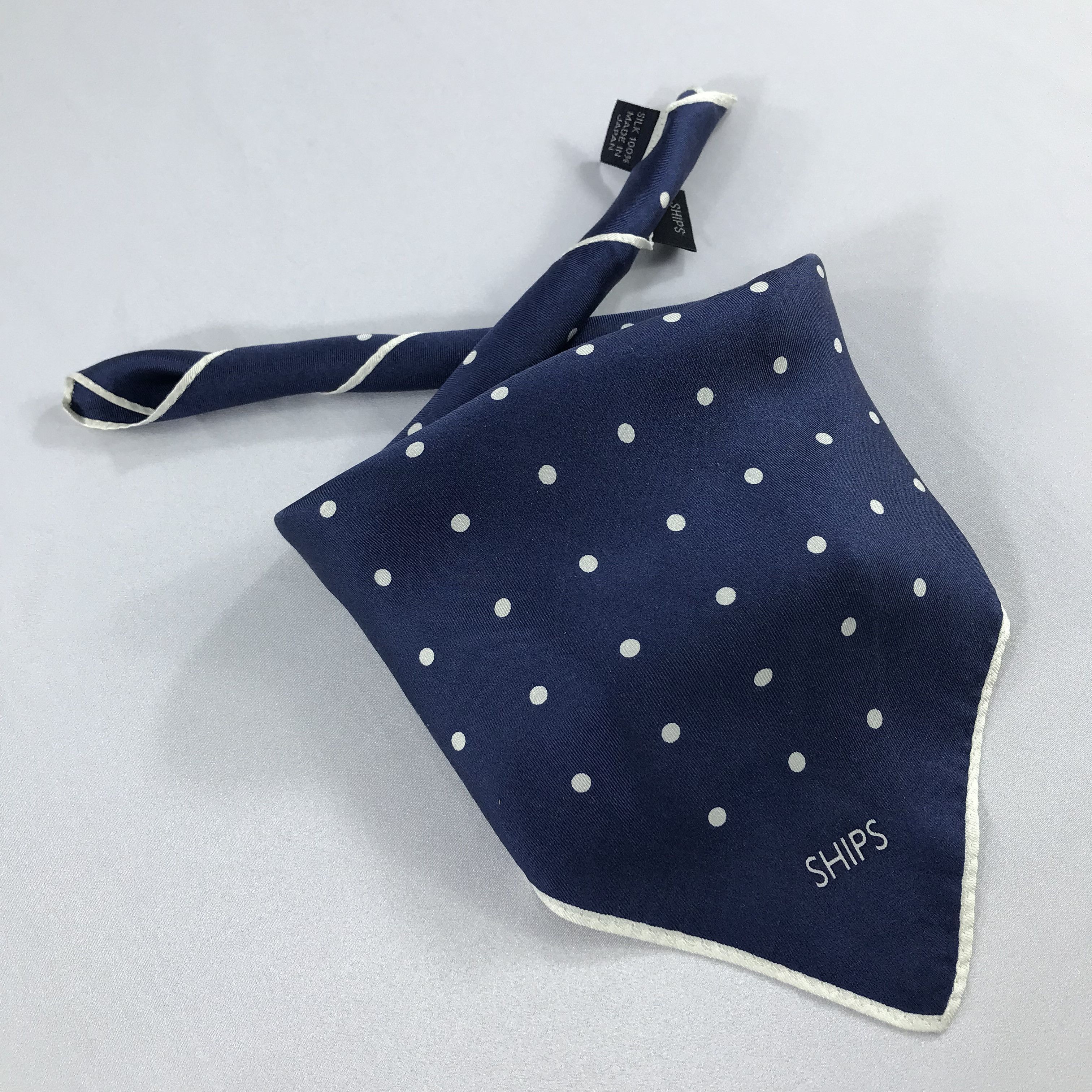 SHIPS × Vintage Ships Bandana / Handkerchief / Neckerchief - S2499 Size ONE SIZE - 4 Thumbnail