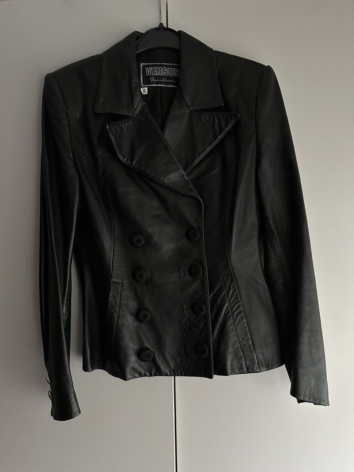 Versace × Versus × Versus Versace Leather Jacket Size S / US 4 / IT 40 - 4 Thumbnail