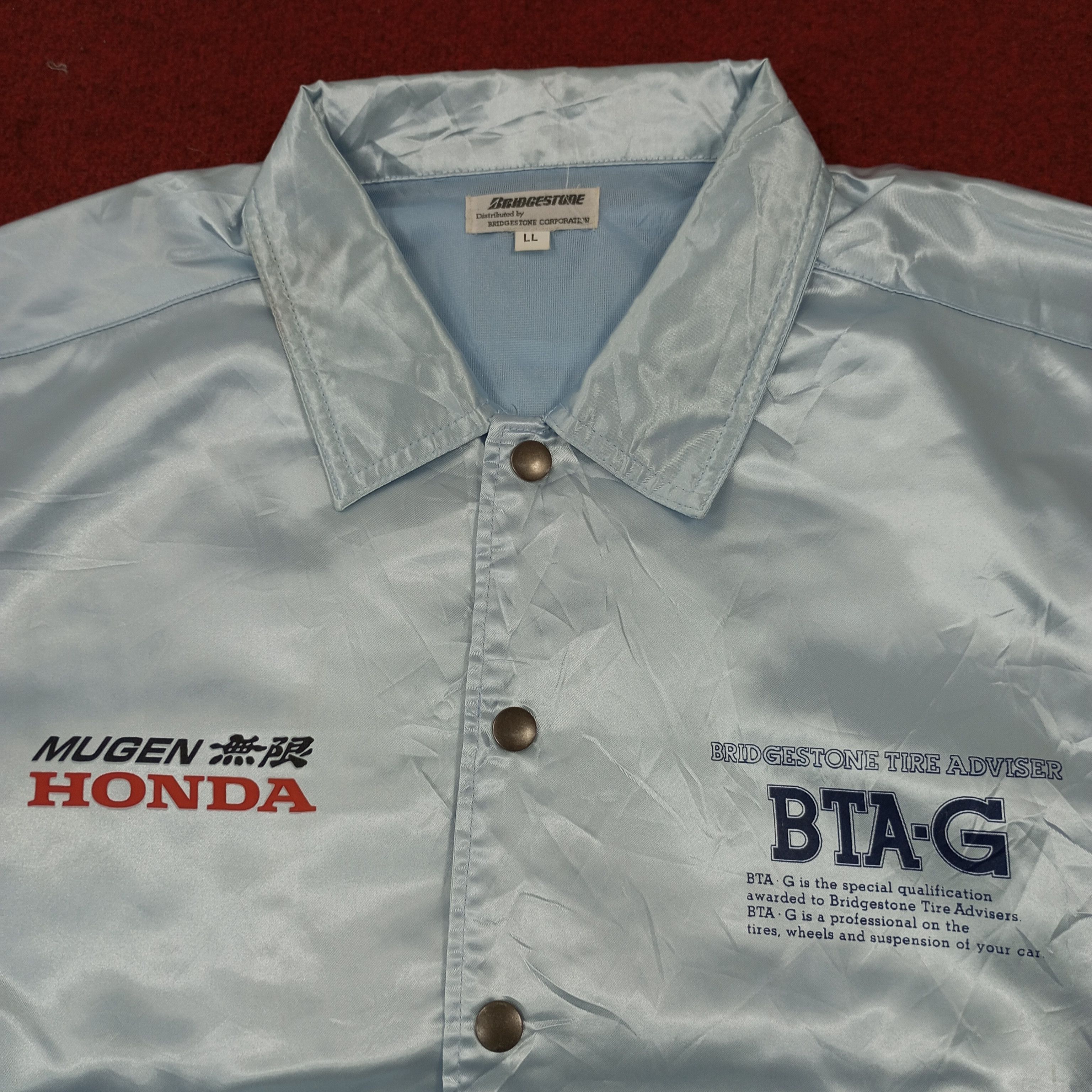 Vintage Bridgestone X Mugen Honda Custom Art Motorsports Jacket Size US L / EU 52-54 / 3 - 4 Thumbnail