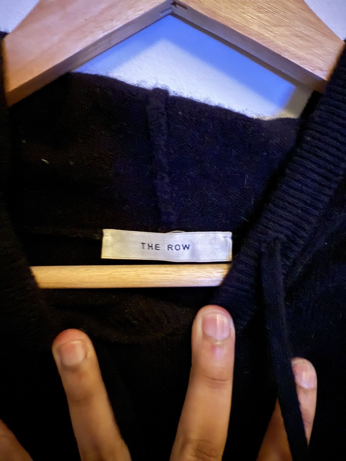 The Row THE ROW 100% CASHMERE BLACK Hoodie Size US XL / EU 56 / 4 - 9 Thumbnail