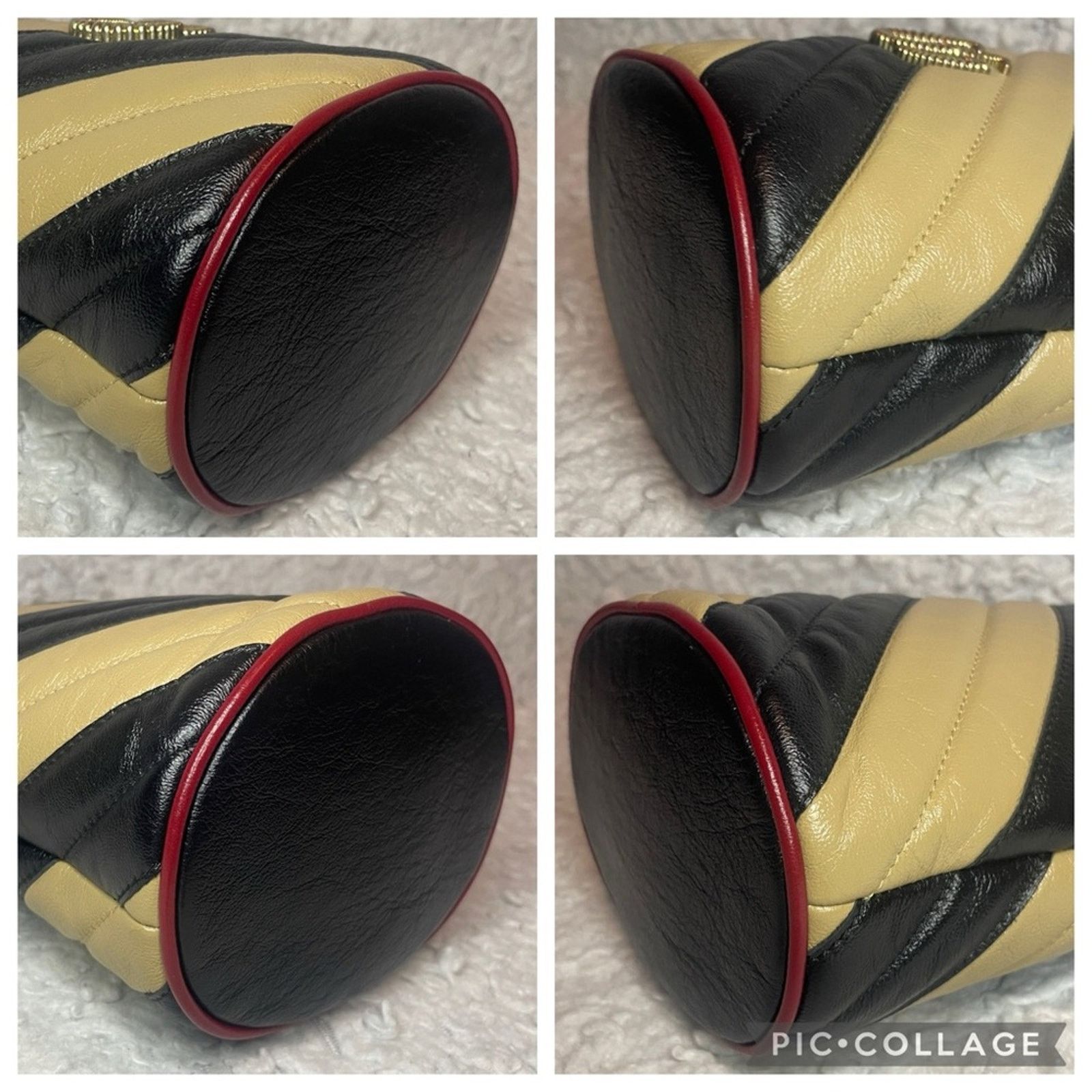 Gucci Gucci Marmont Torchon Mini Bucket Bag Size ONE SIZE - 8 Thumbnail
