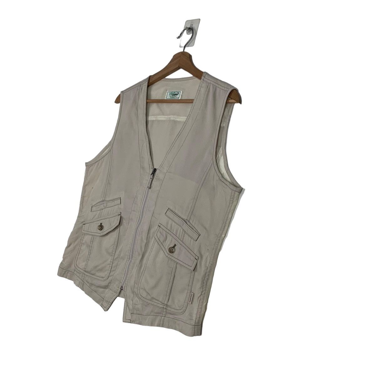Japanese Brand CROCODILE Casual Vest #0179-C9 Size US M / EU 48-50 / 2 - 2 Thumbnail