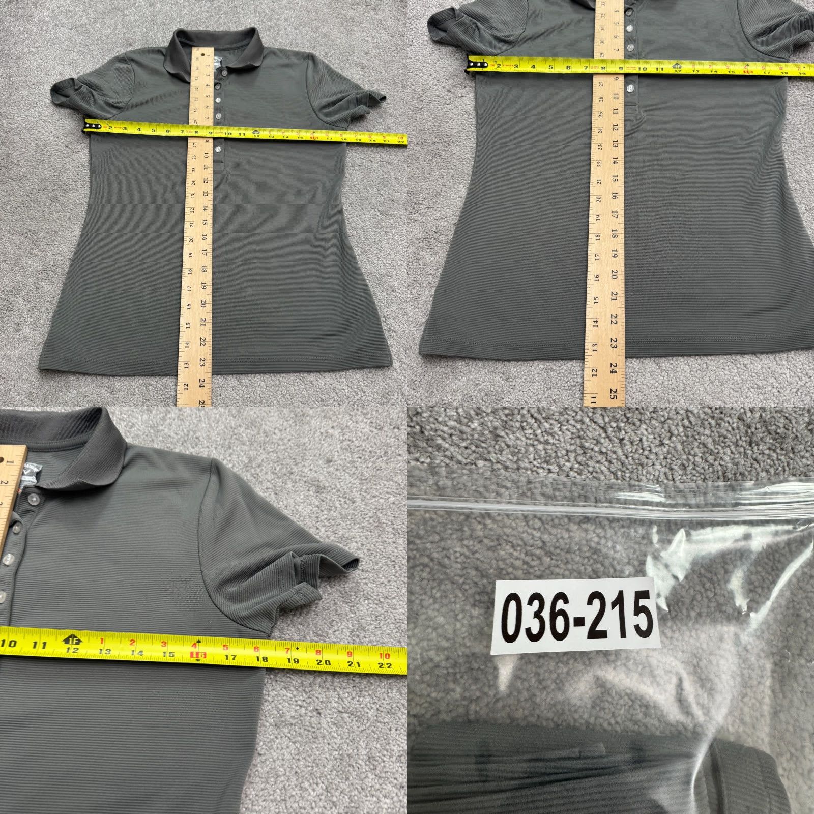 Callaway Callaway Opti Dry Performance Polo Shirt Womens Medium Gray Golf Tennis Active Casual Polo Shirt Callaway Brand Size M / US 6-8 / IT 42-44 - 8 Thumbnail
