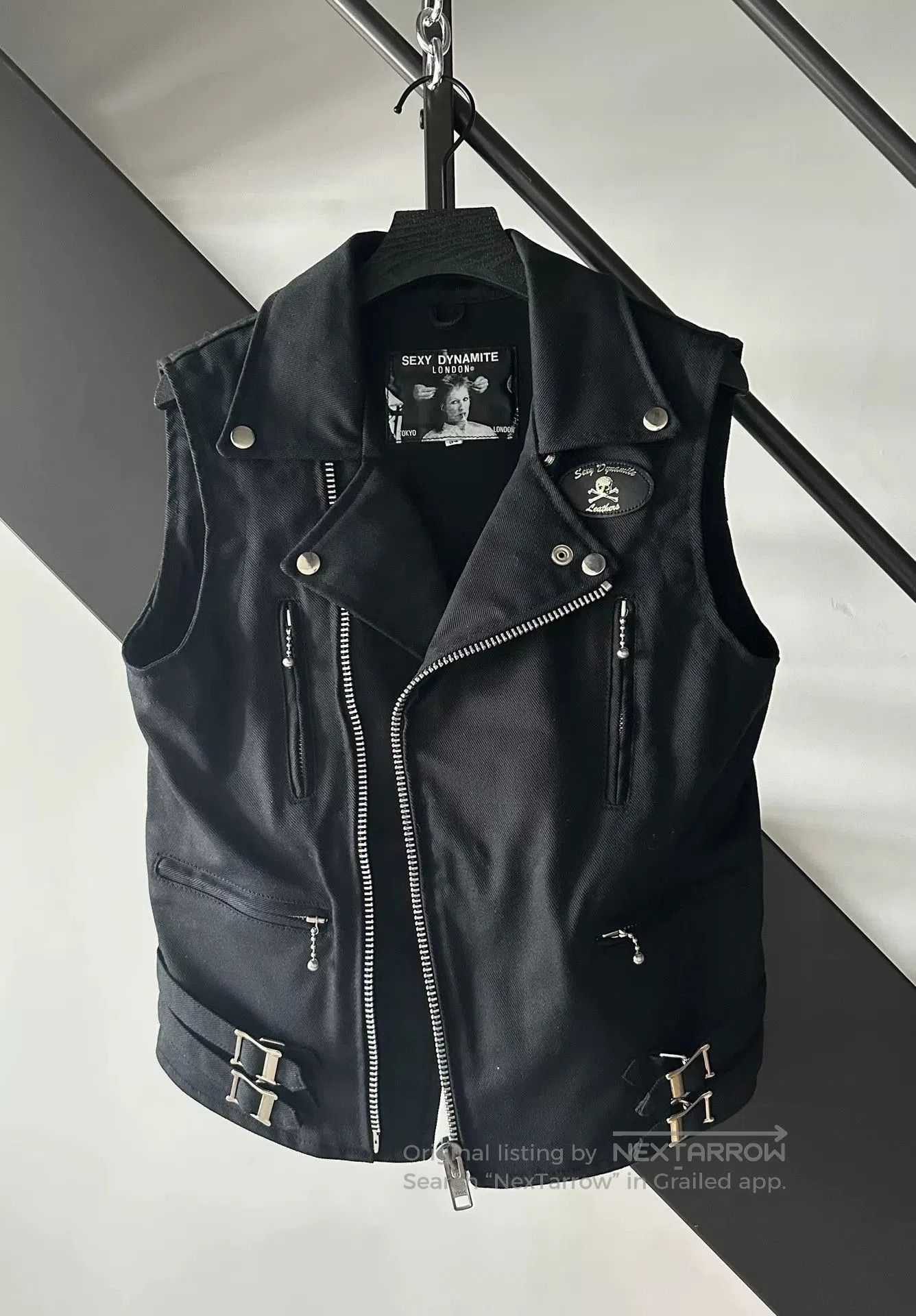 Sexy Dynamite London Motorcycle Vest Jacket