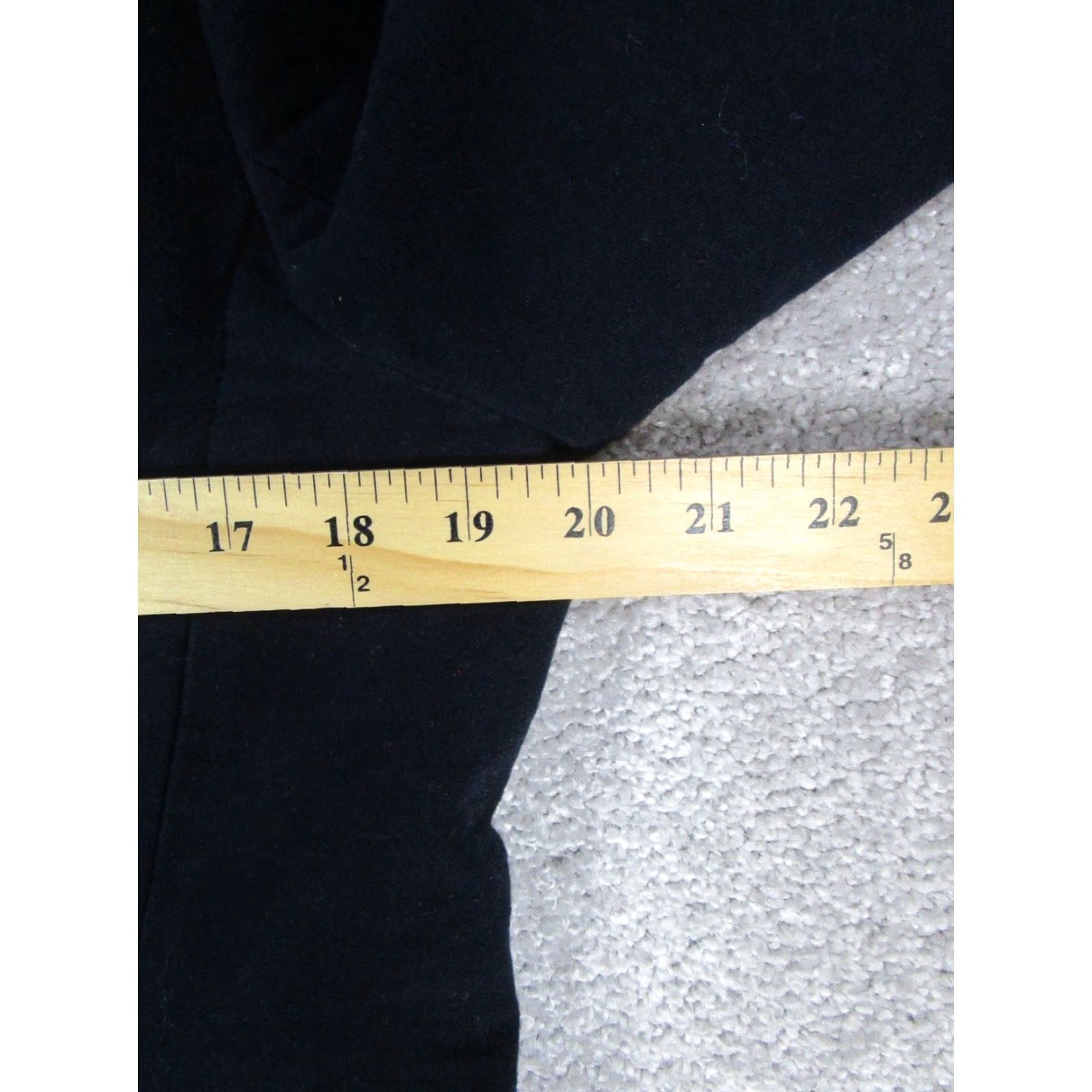 Zara VINTAGE Zara Overcoat Womens XL Black Cotton Tweed Long Coat Jacket Button - Zara Coat Womens XL Black Size XL / US 12-14 / IT 48-50 - 6 Thumbnail