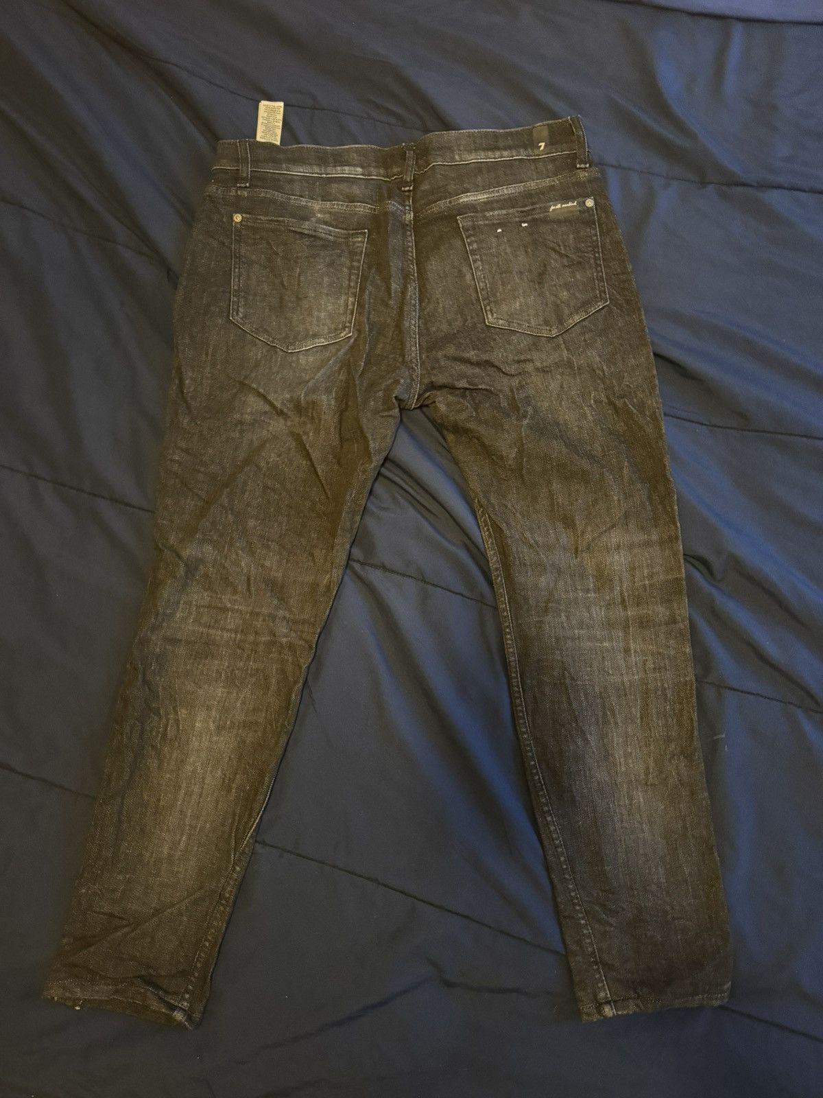 7 For All Mankind Class Denim Jeans Size US 34 / EU 50 - 2 Thumbnail