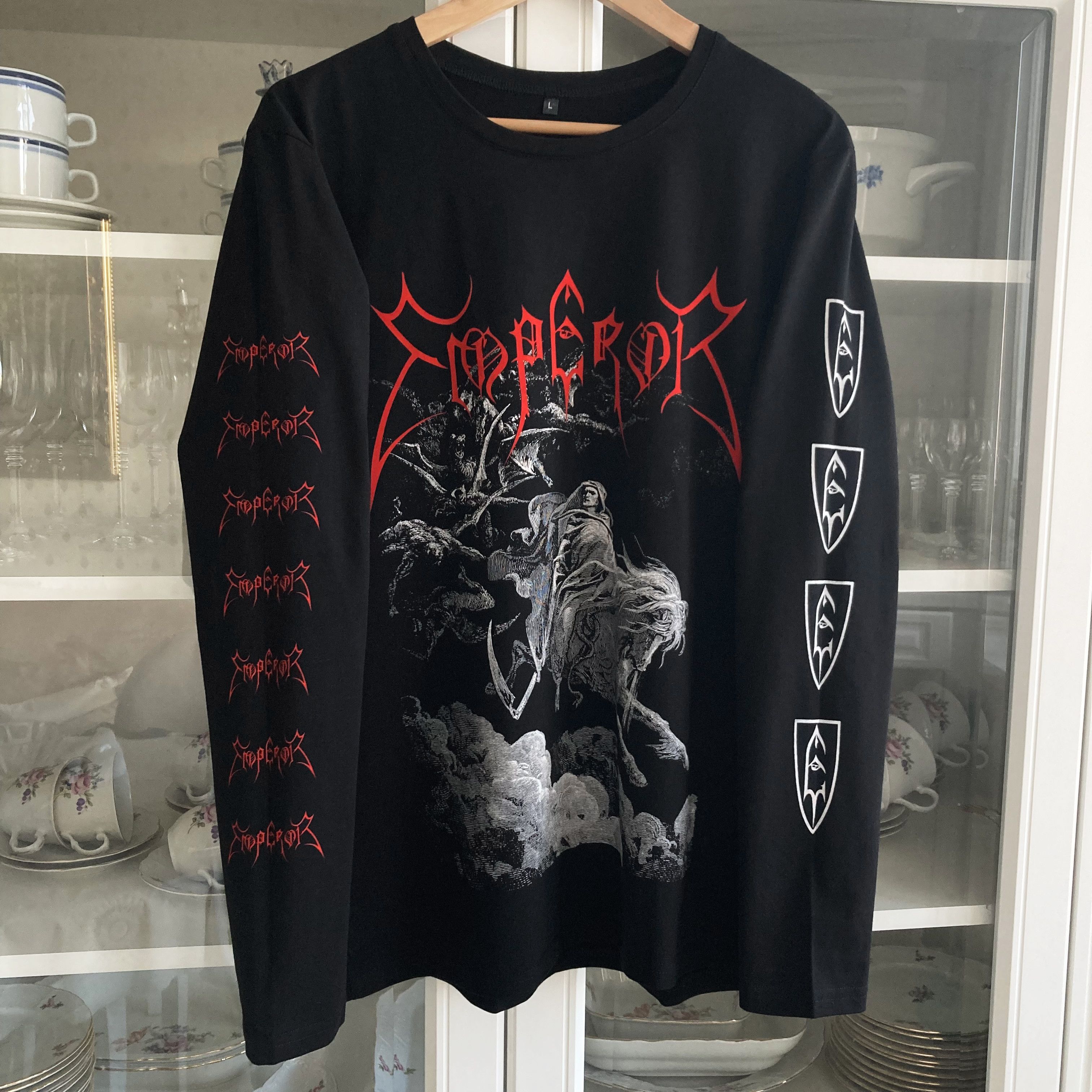 Band Tees Long sleeve Emperor - 1993 - black metal Size US L / EU 52-54 / 3 - 7 Thumbnail