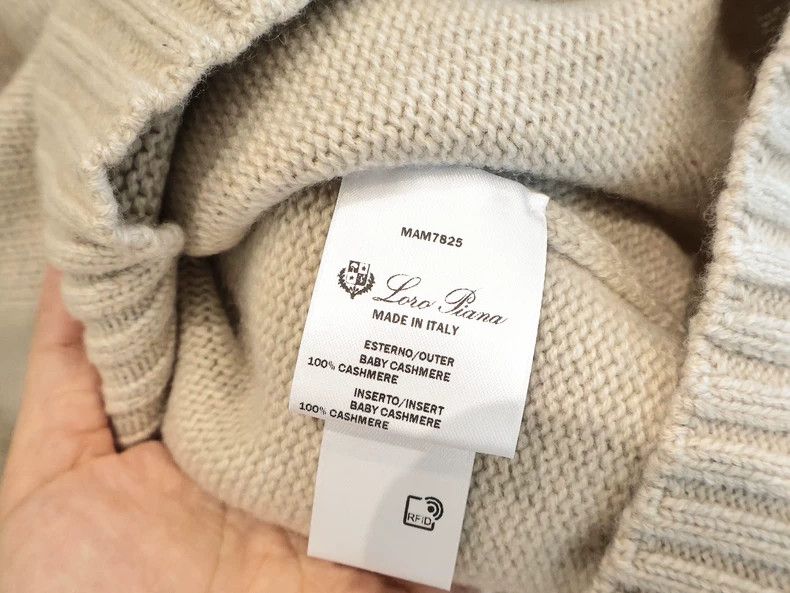 Loro Piana LORO PIANA Little goat cashmere soft gold knit sweater Size US L / EU 52-54 / 3 - 6 Thumbnail
