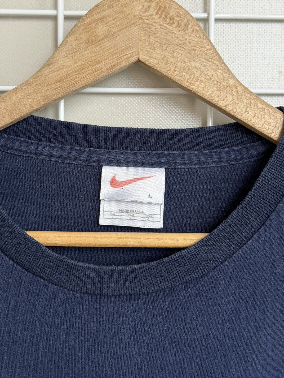 Nike Nike USA Big Logo T-Shirt Mens Size L Vintage Short Sleeve Size US L / EU 52-54 / 3 - 9 Thumbnail