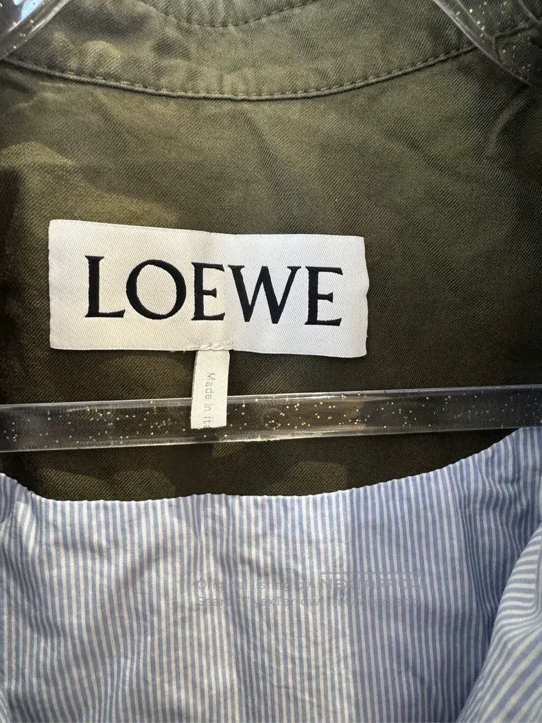 Loewe Loewe Logo Leather Patch Pocket Parka Size XXS / US 00 / IT 34 - 4 Thumbnail