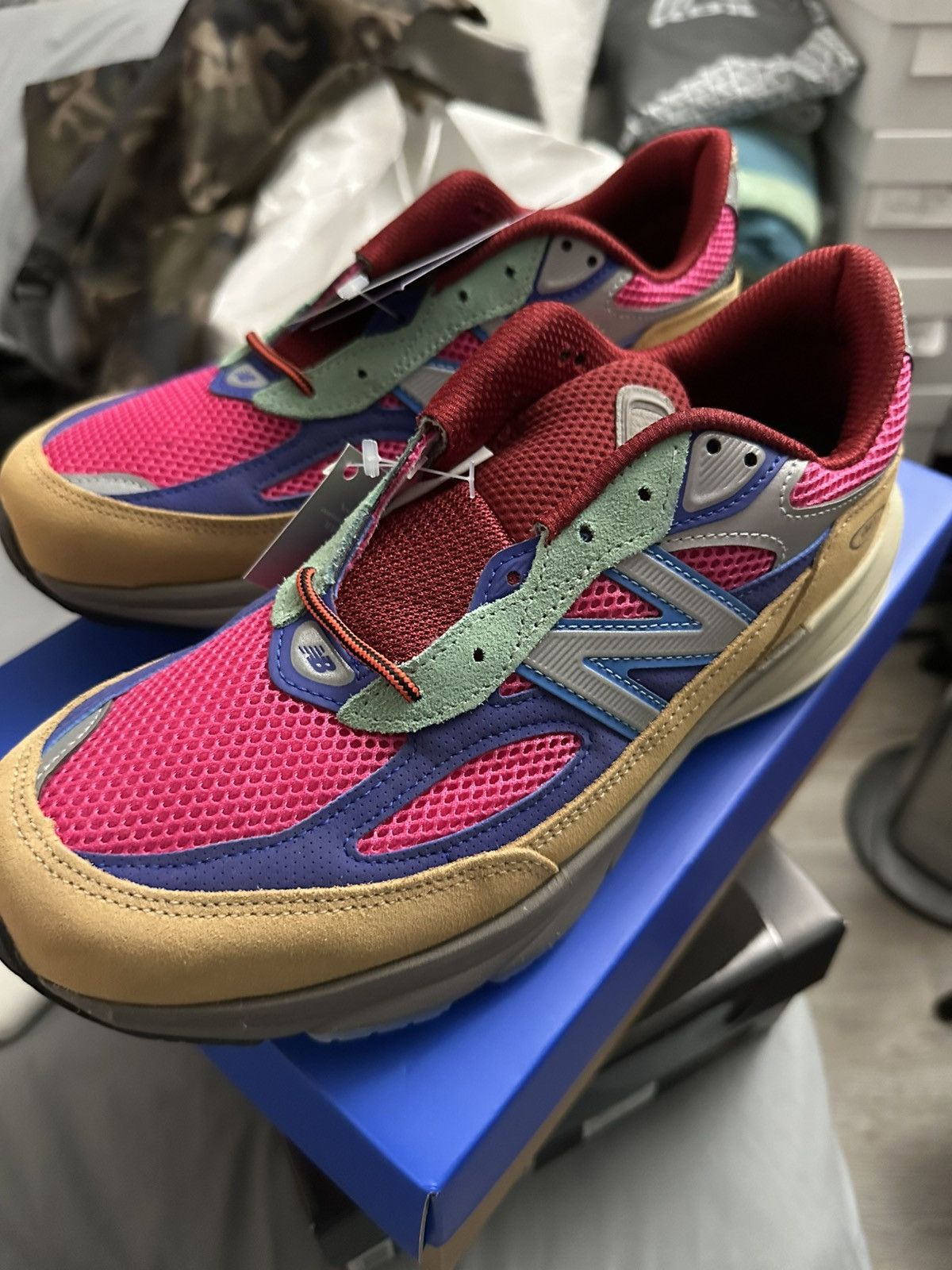 Action Bronson × New Balance Baklava x New Balance 990v6 AINOZAMA MiUSA Action Bronson - Size US 8.5 / EU 41-42 - 6 Thumbnail