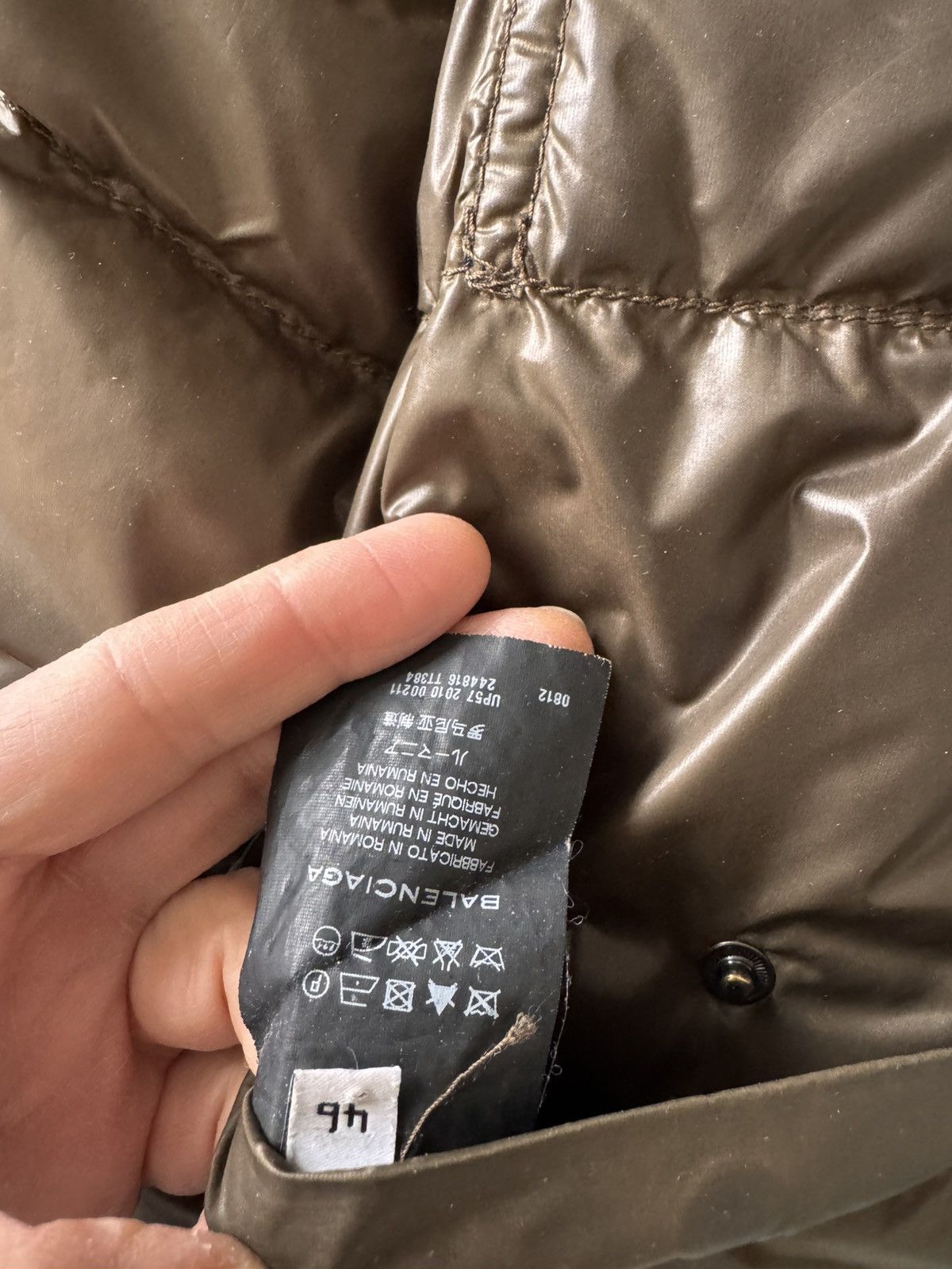 Balenciaga Balenciaga Two Tone Puffer Size US S / EU 44-46 / 1 - 8 Thumbnail