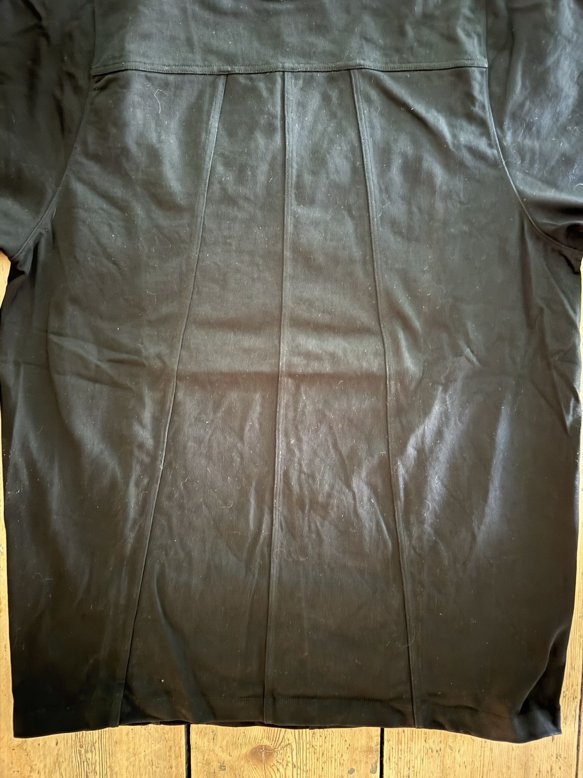 Rick Owens Oversize splint tee in thick cotton Size US M / EU 48-50 / 2 - 5 Thumbnail