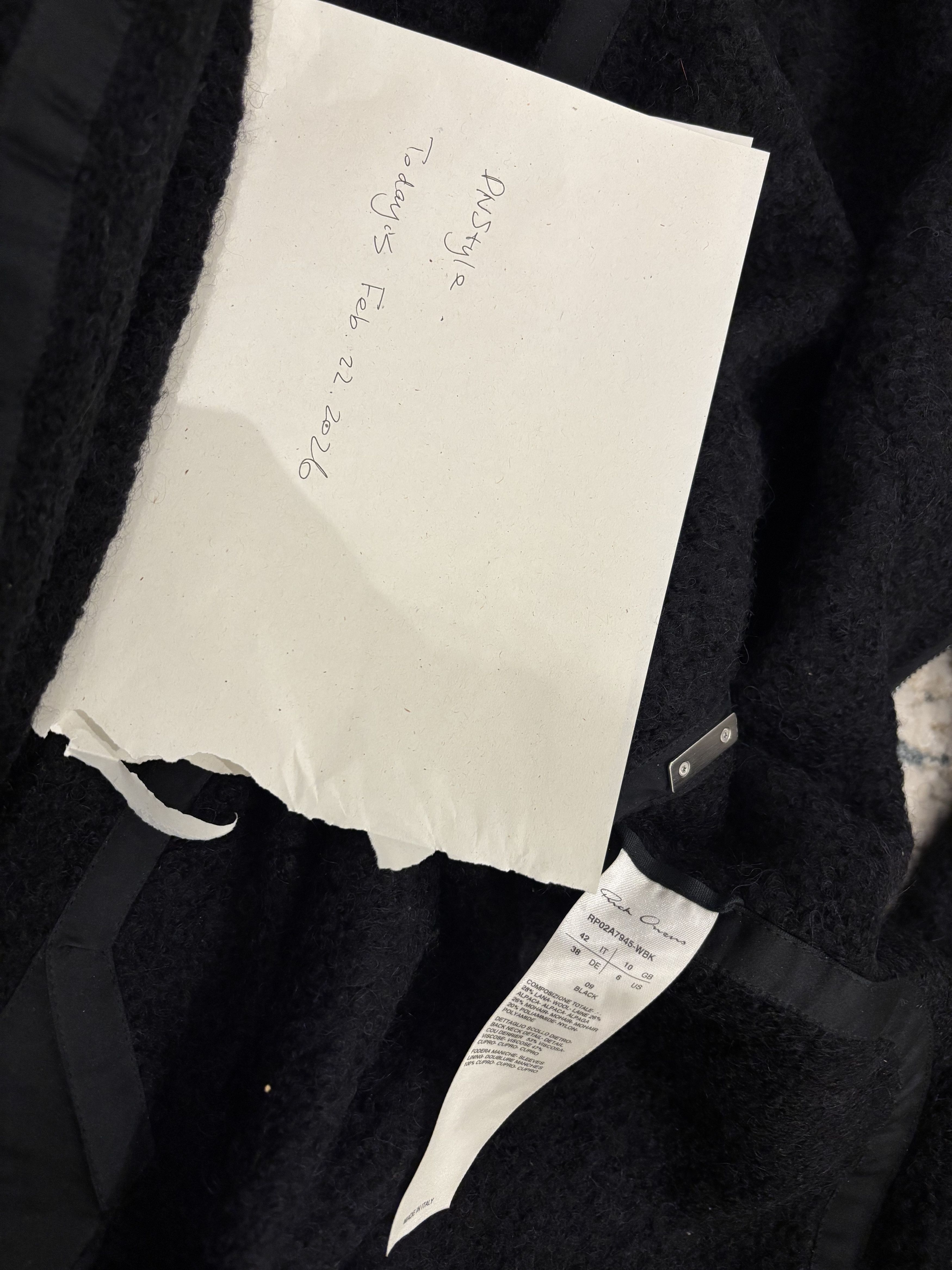 Rick Owens wool coat Size M / US 6-8 / IT 42-44 - 6 Thumbnail
