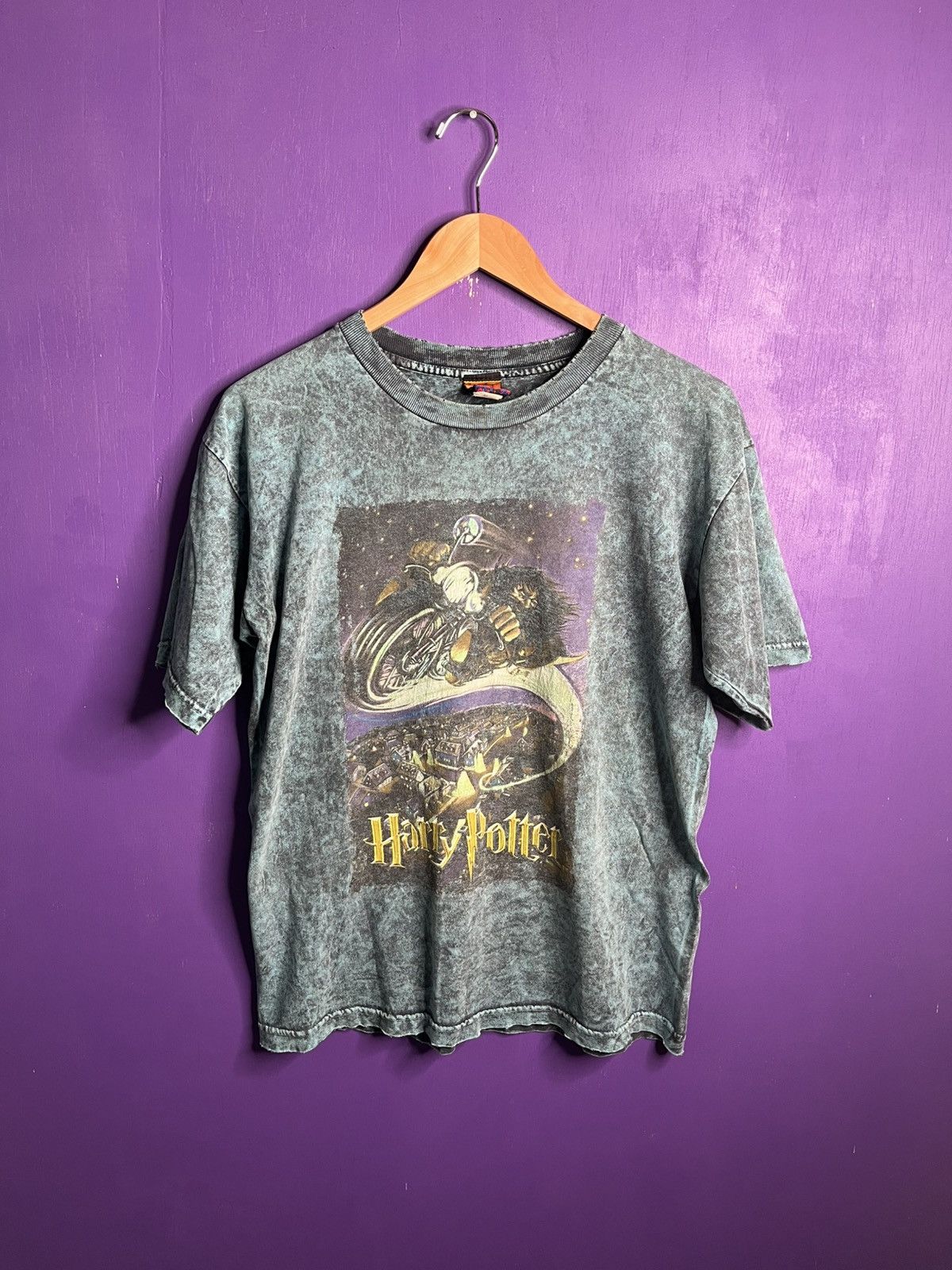 Vintage Vintage Harry Potter Hagrid motorcycle t-shirt Size US M / EU 48-50 / 2 - 1 Thumbnail