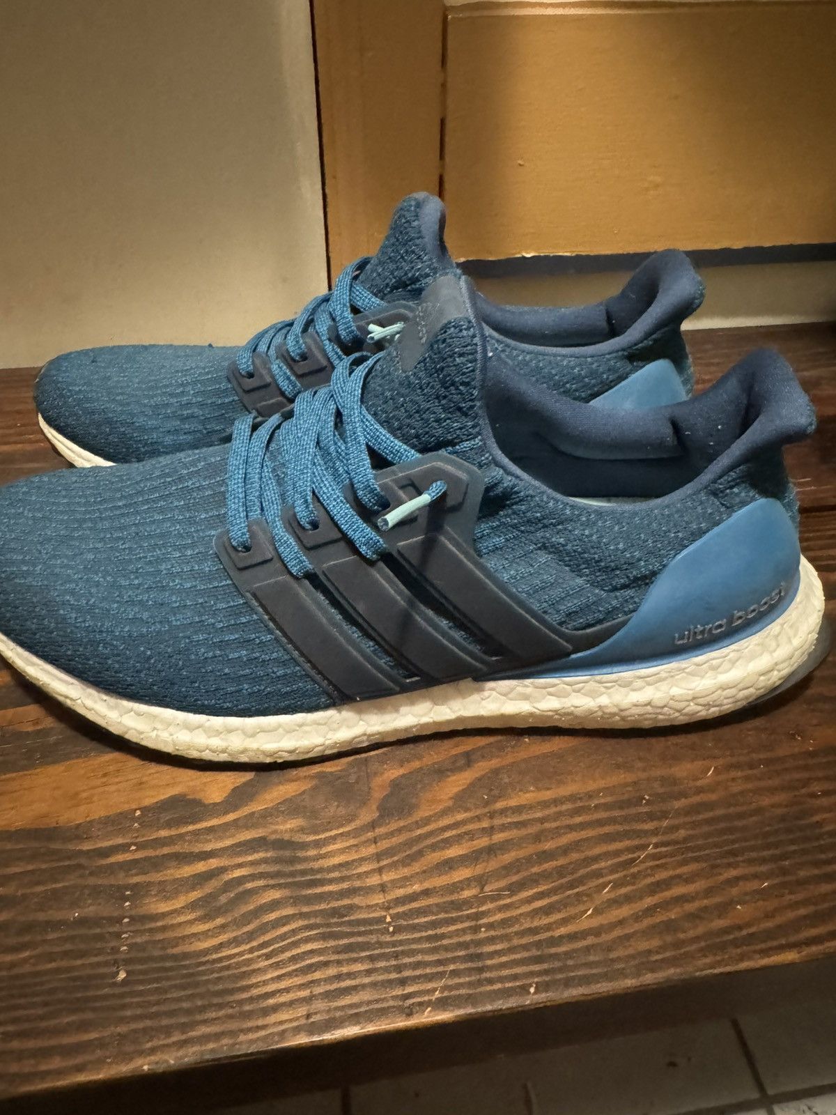Adidas Ultra Boost 3.0 Core Blue Size US 10.5 / EU 43-44 - 1 Thumbnail