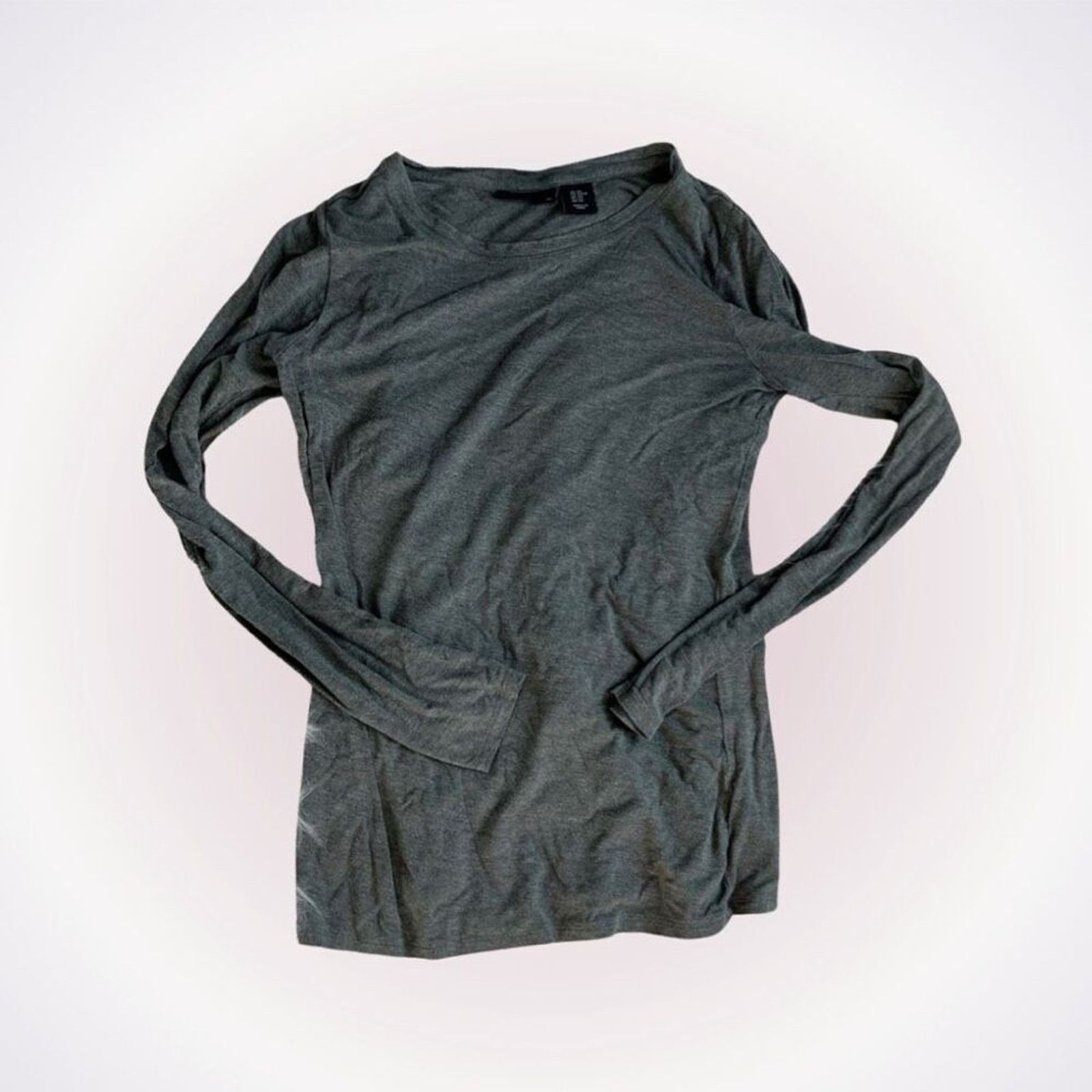 Other Adrienne Vitadinni Olive Green Long Sleeve T-Shirt | Sz XS Size XS / US 0-2 / IT 36-38 - 1 Thumbnail