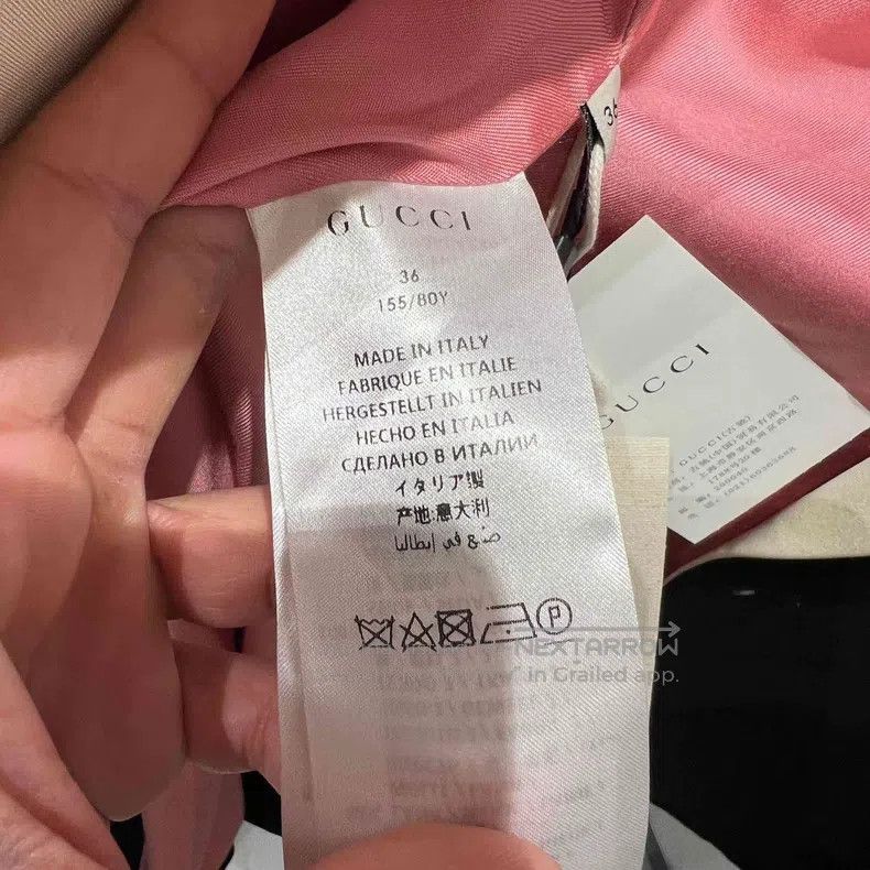Gucci Gucci Contrast colour stitching double-breasted suit jacke Size XS / US 0-2 / IT 36-38 - 6 Thumbnail