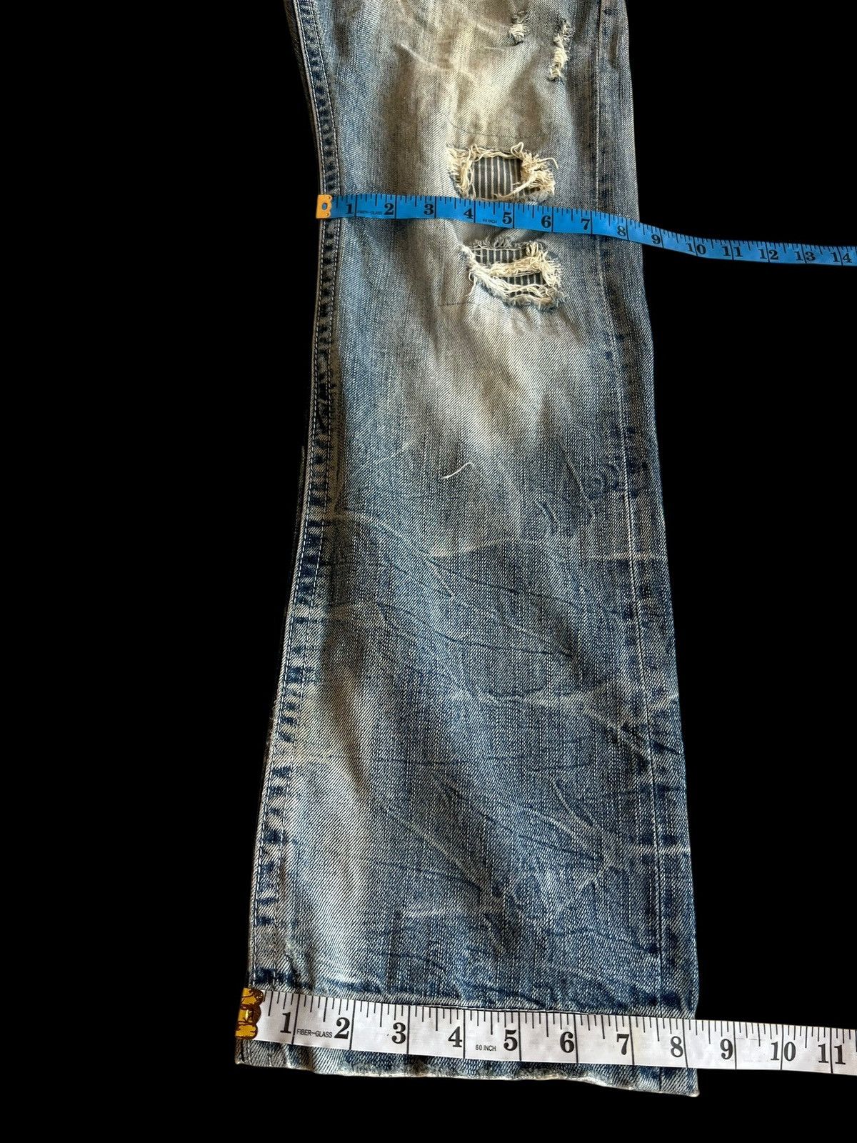 Japanese Brand Vintage Karl Kani Distress Faded Jean Size US 32 / EU 48 - 5 Thumbnail