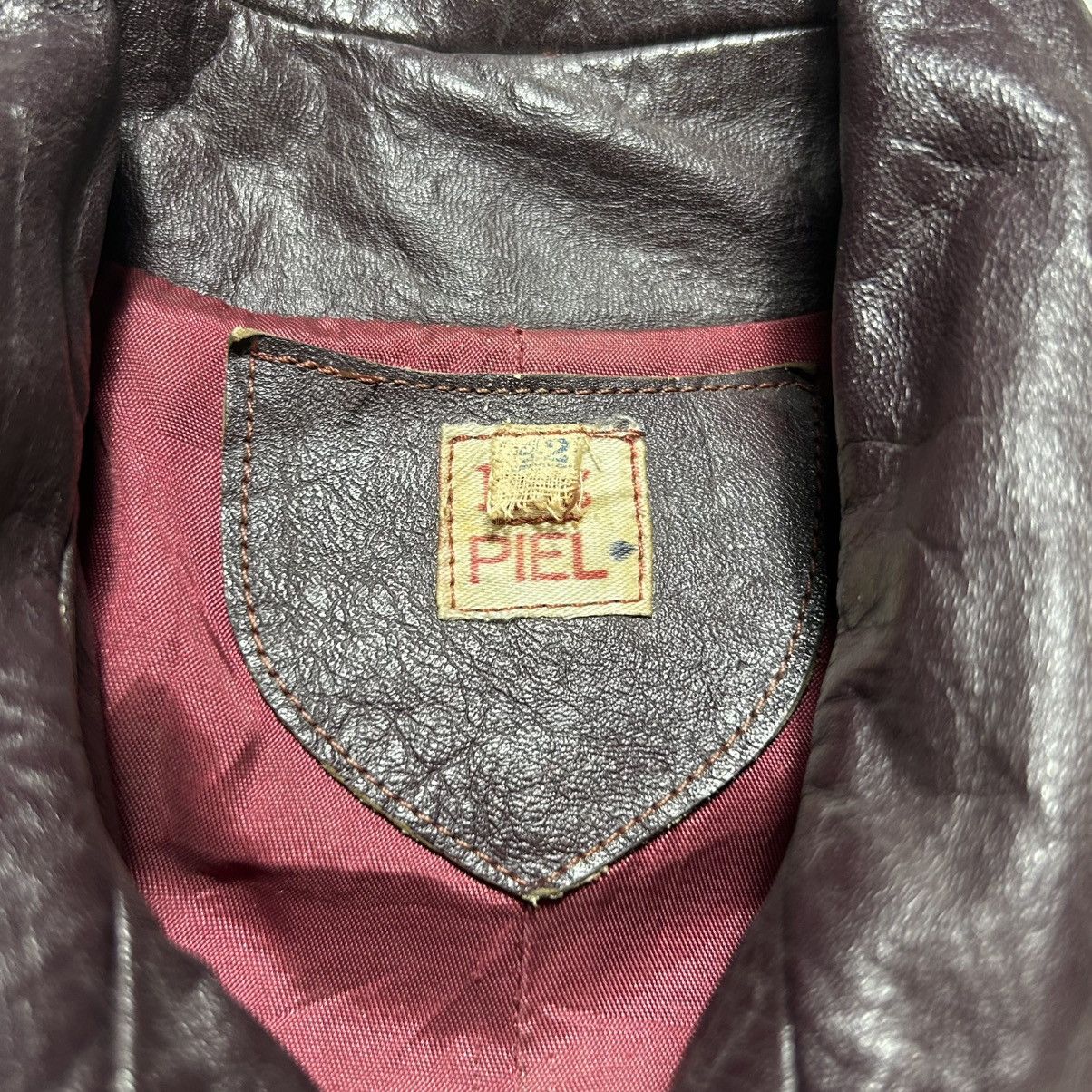 Vintage Vintage Leather Bomber Jacket Size US M / EU 48-50 / 2 - 9 Thumbnail