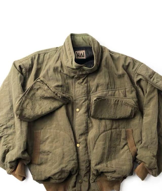 Issey Miyake HAI Sporting Gear by Issey Miyake 90s Nylon Bomber Jacket Size US M / EU 48-50 / 2 - 4 Thumbnail