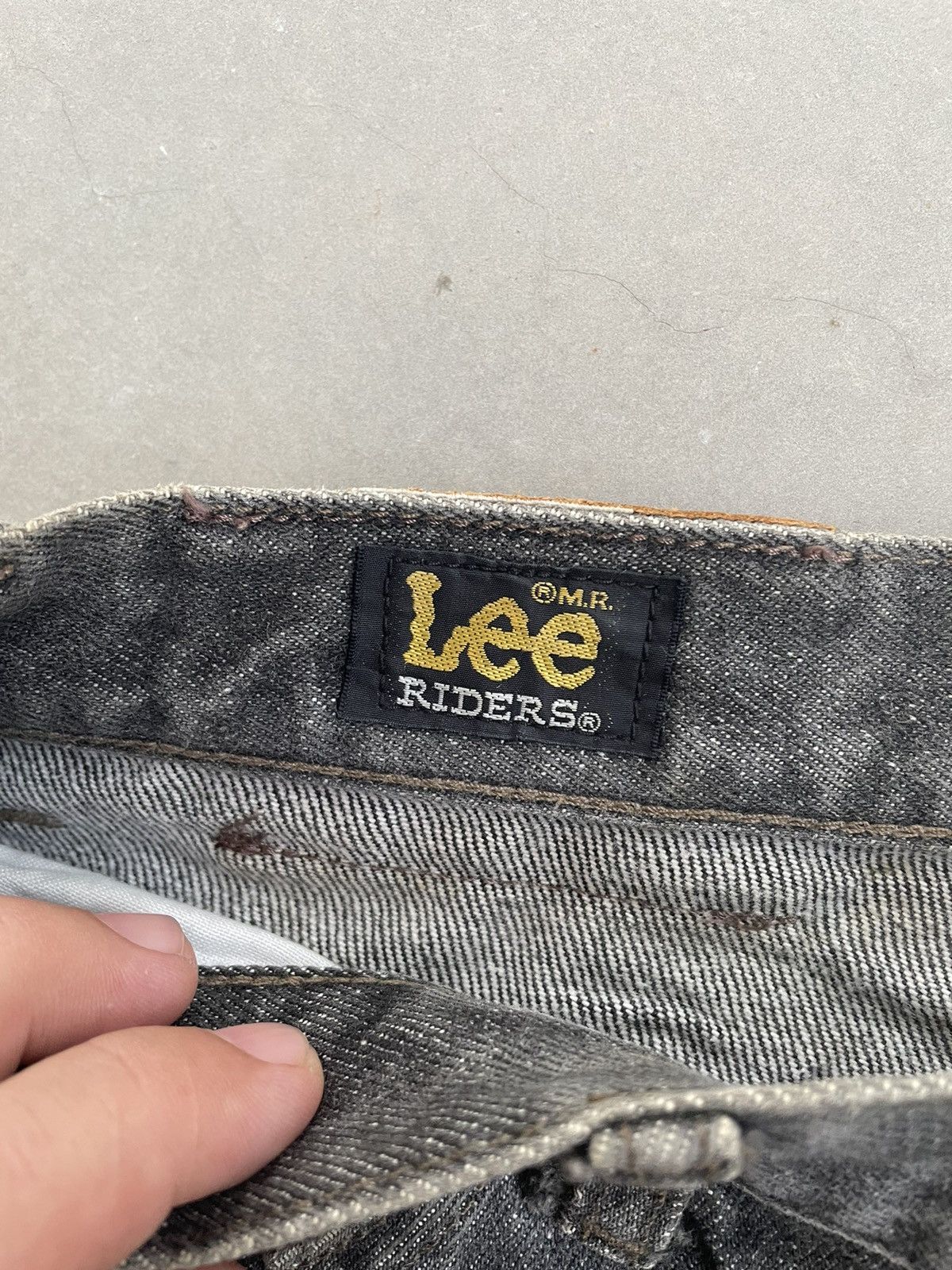 Lee × Vintage VINTAGE 80s LEE SCOVILL RIVER JEANS Size US 30 / EU 46 - 5 Thumbnail