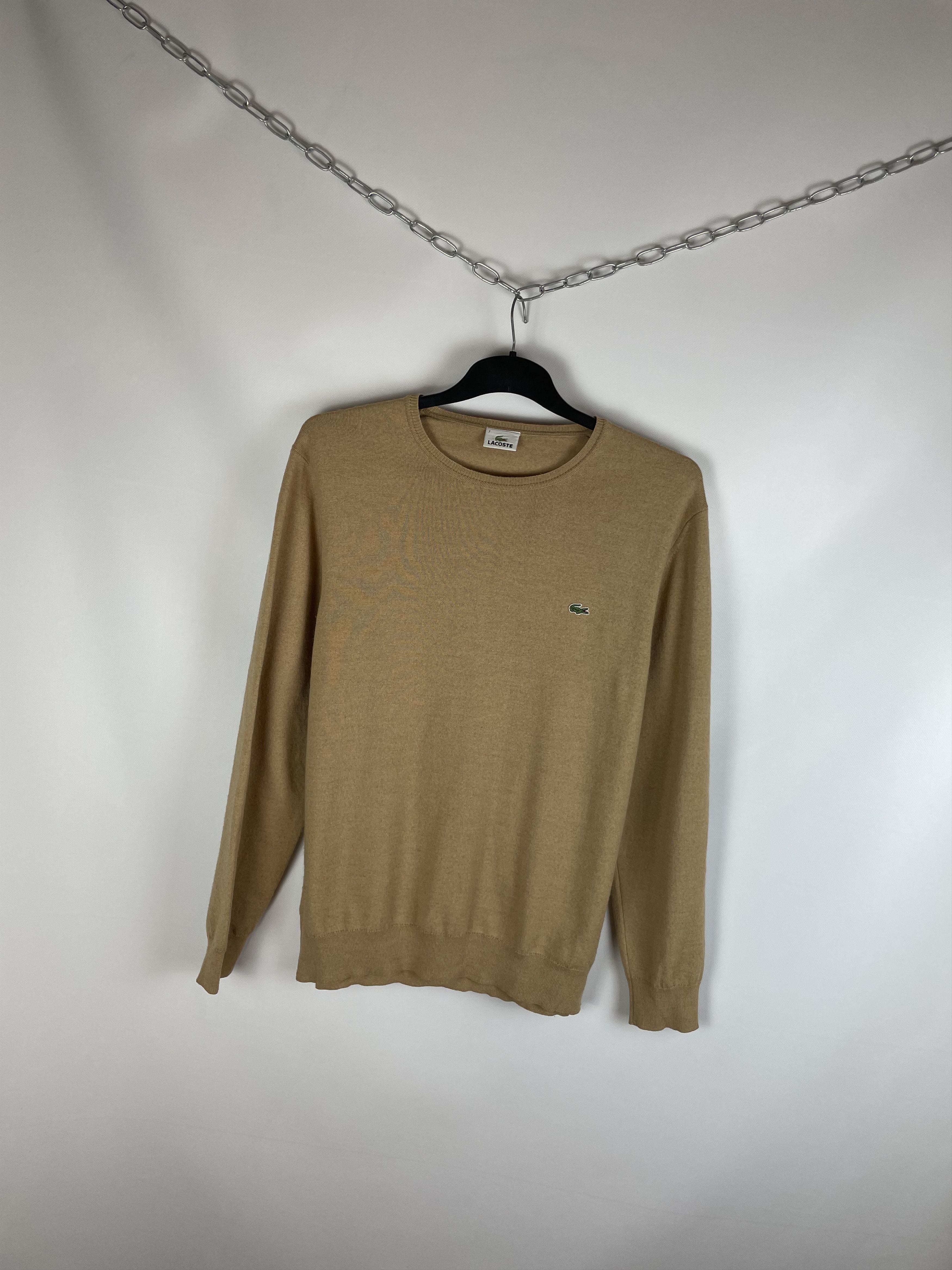 Lacoste Lacoste Vintage Knit Sweater Size US XXL / EU 58 / 5 - 2 Thumbnail