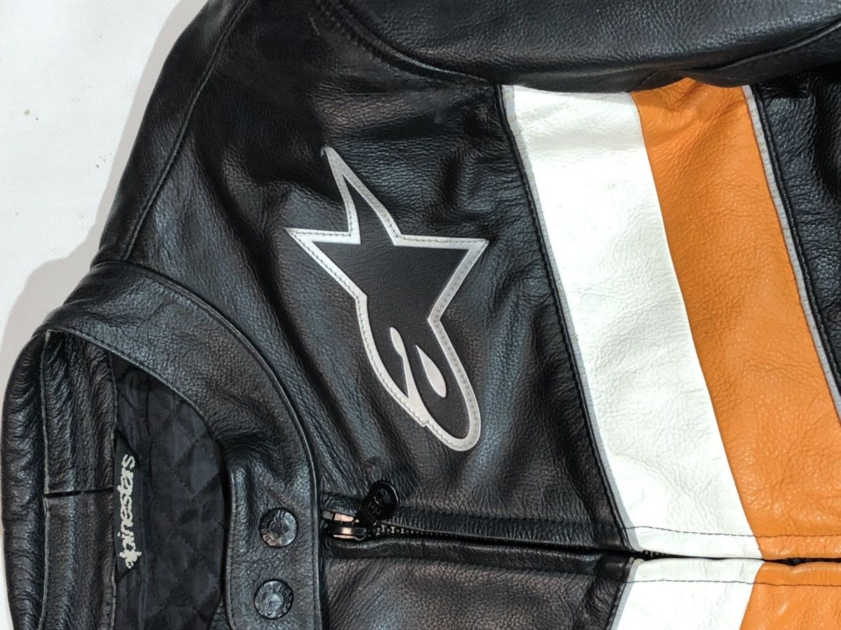Dainese × Honda × Yamaha Alpinestars Motorcycle Leather Jacket Racing Size US M / EU 48-50 / 2 - 11 Thumbnail