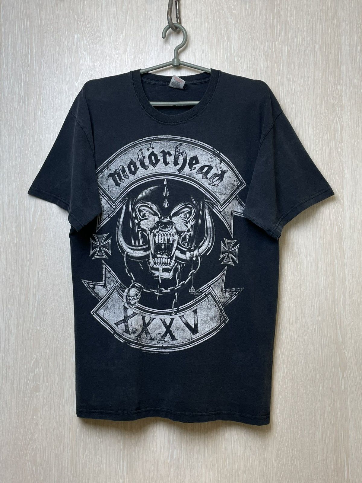 Vintage Vintage MOTORHEAD black T-Shirt band Y2K 90s rock biker Size US L / EU 52-54 / 3 - 1 Thumbnail