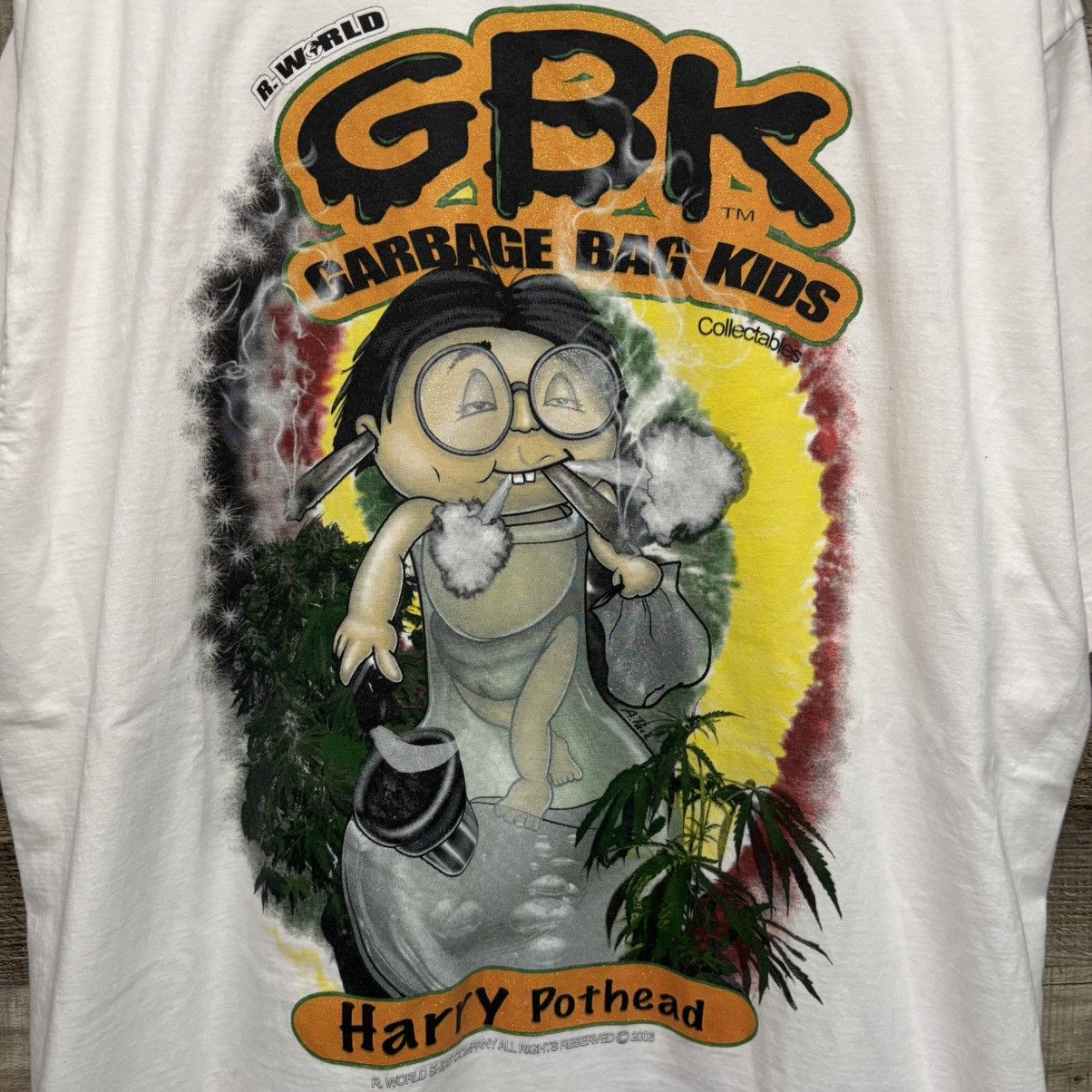Vintage Vintage Y2K Harry Pothead Garbage Bag Kids Parody Tee | Grailed