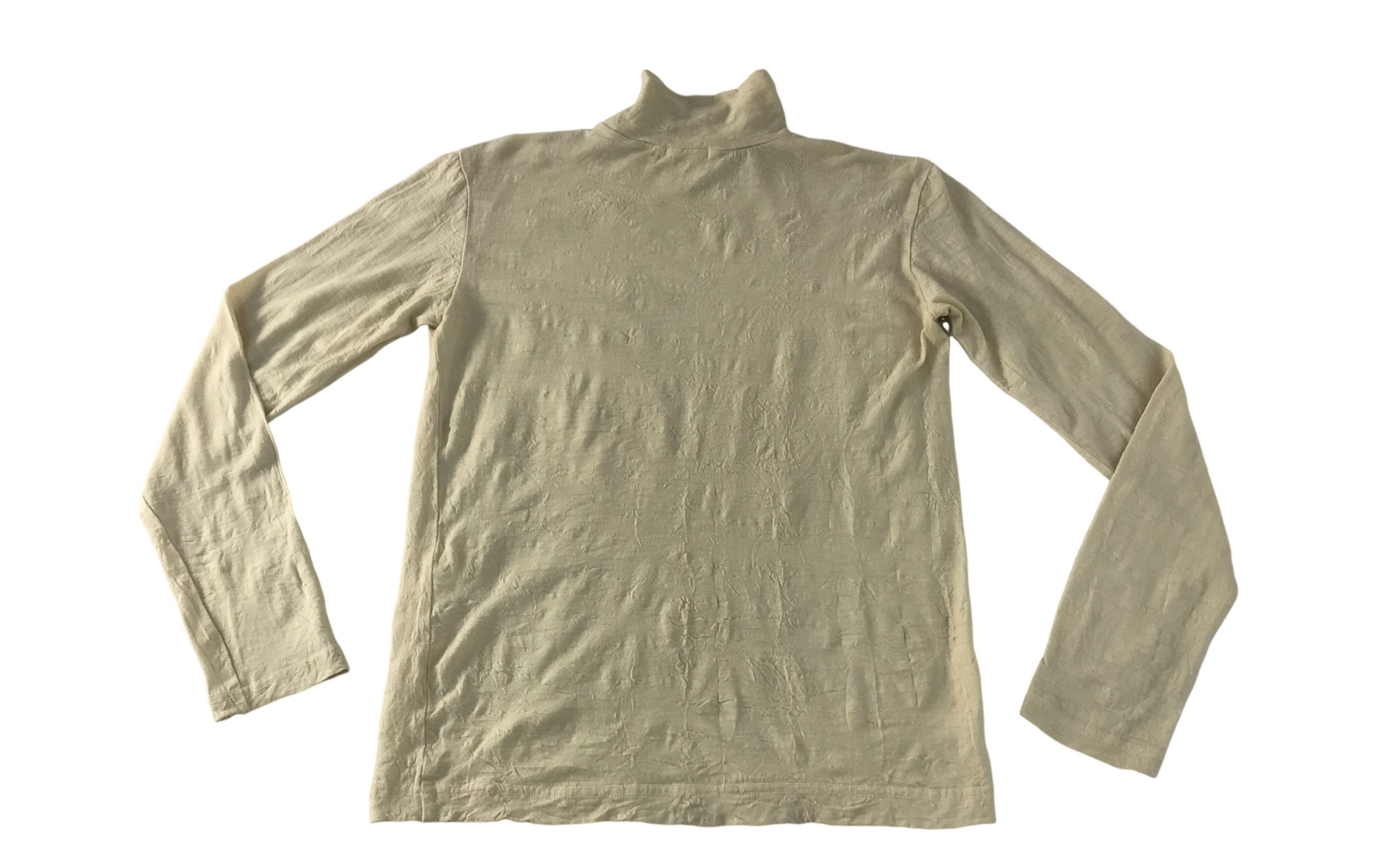 Issey Miyake Plantation Issey Miyake Turtleneck Longsleeve Tee Size US S / EU 44-46 / 1 - 2 Thumbnail