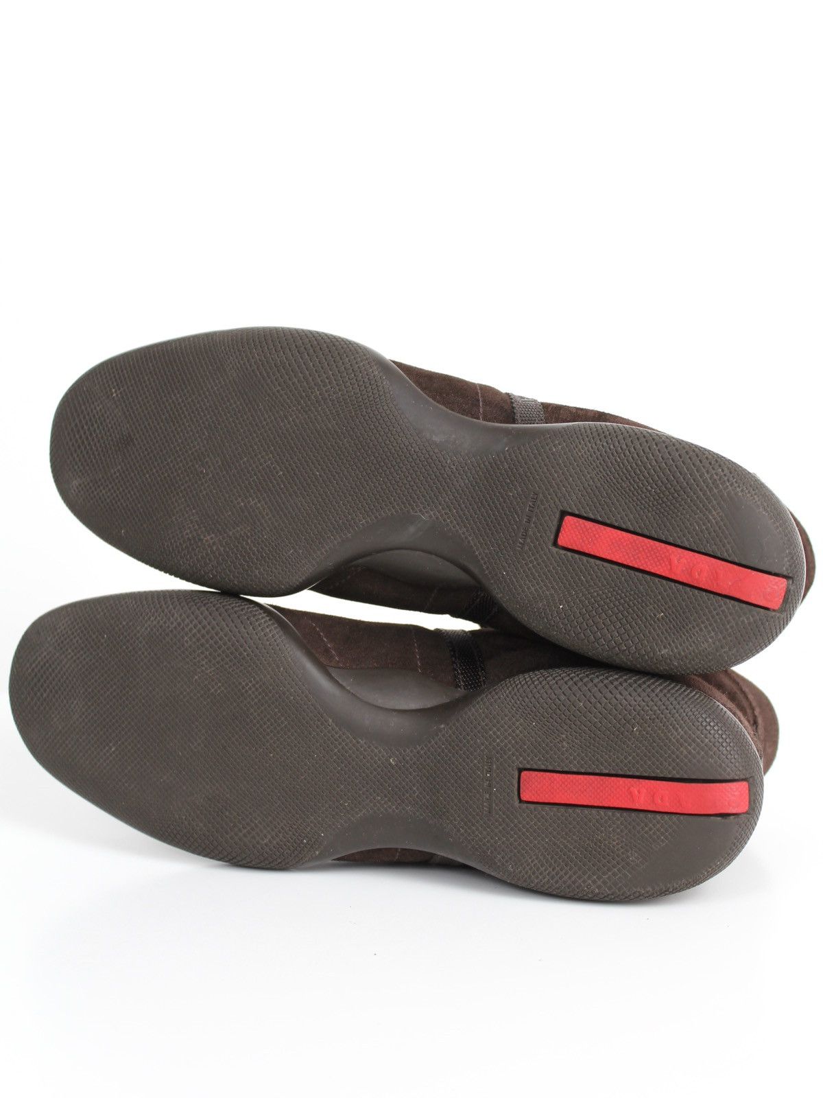 Prada Prada Sport Linea Rossa 00s Brown Suede Sneakers Size US 8 / IT 38 - 9 Thumbnail