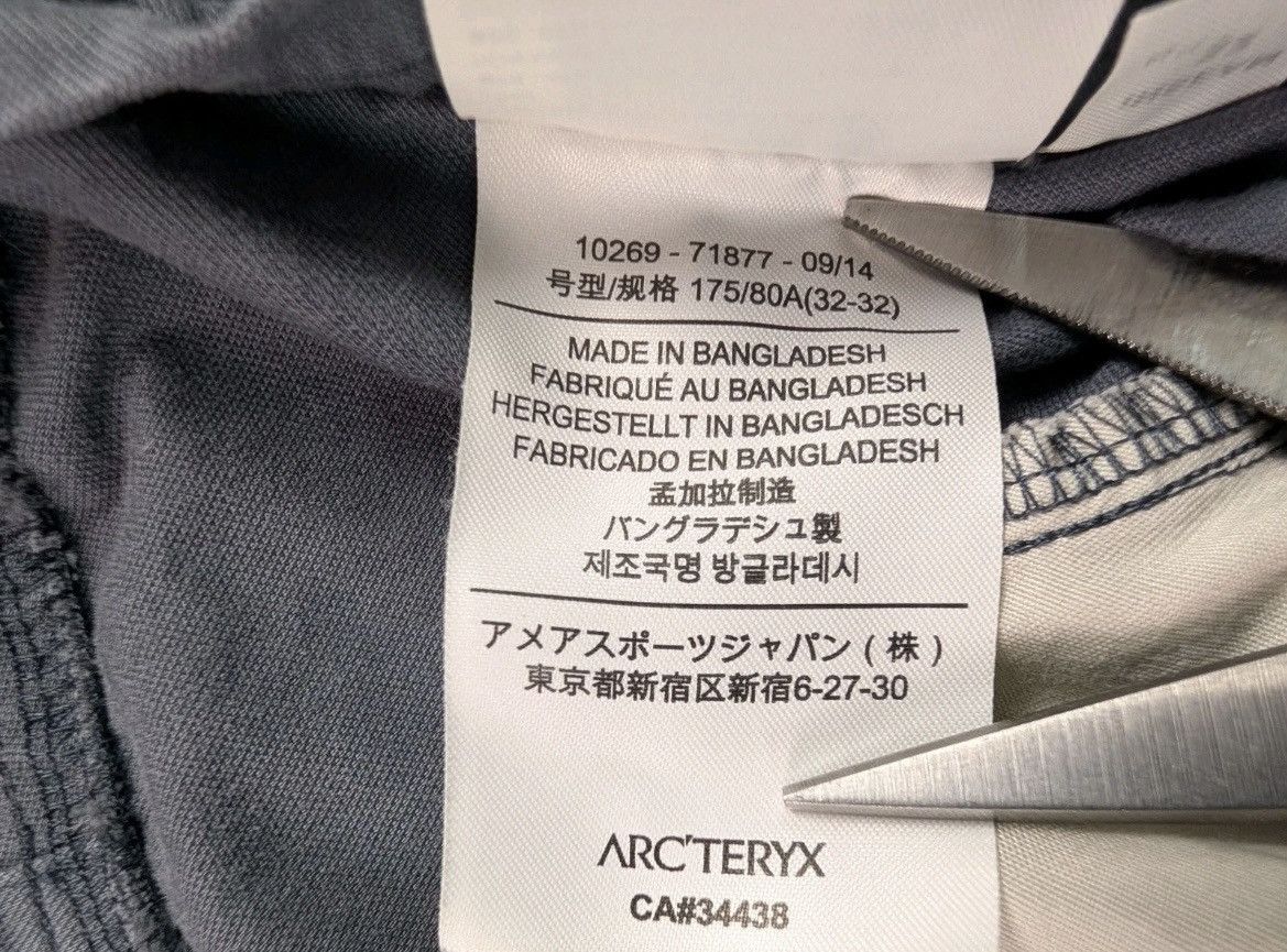 Arc'teryx Arcteryx Bastion Straight Leg Hiking Pants 32x31 Size US 32 / EU 48 - 14 Thumbnail