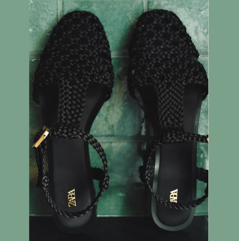Zara ZARA Woven Flats Size US 10 / IT 40 - 17 Thumbnail