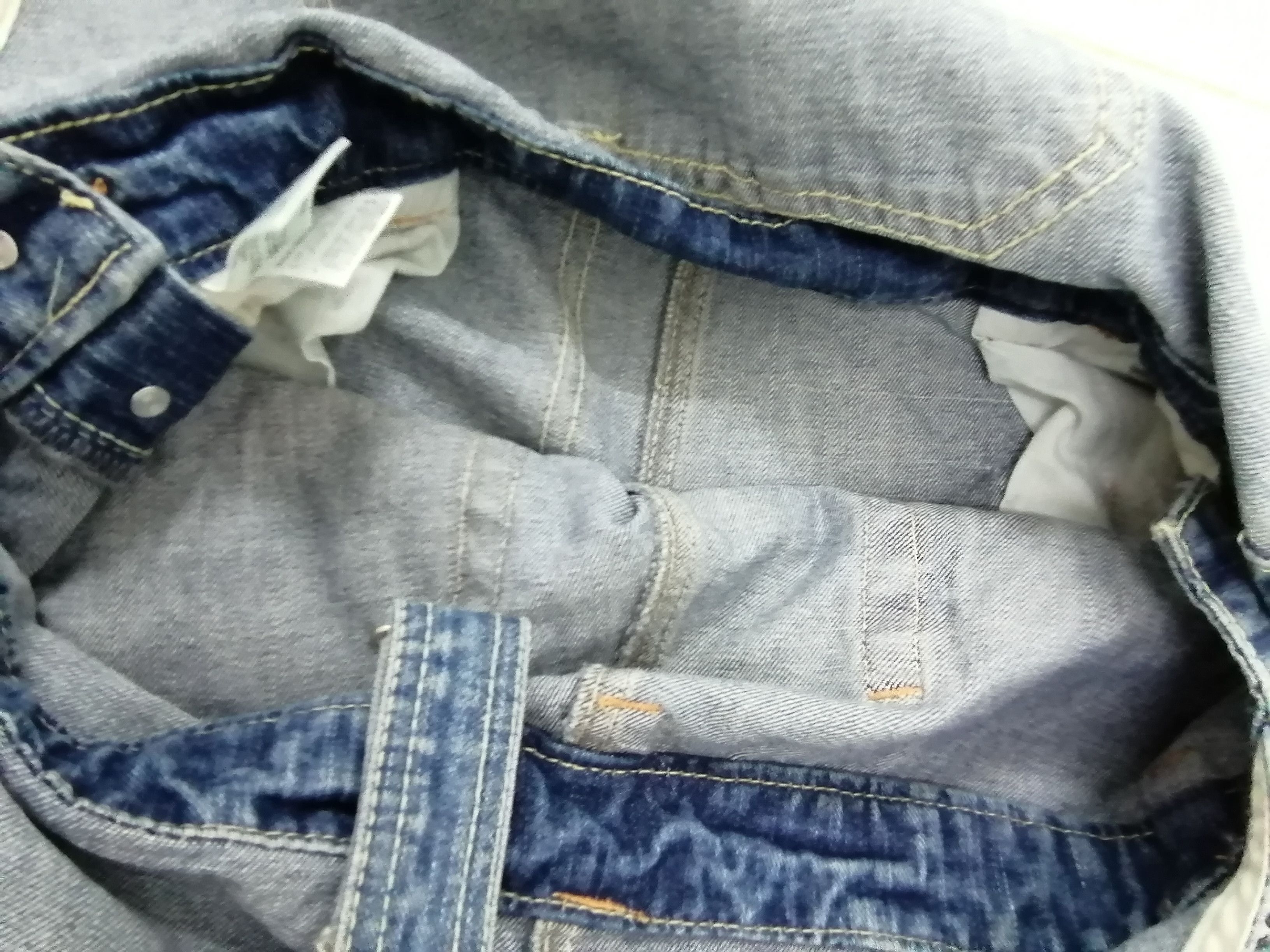 Japanese Brand Bluntly Japanese Overall Patch Denim Size US 33 - 18 Thumbnail