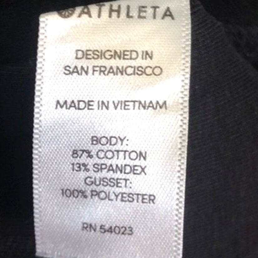 Athleta Athleta Womens Pants Black Leggings Elastic Waist Capris Cropped Stretch Small Capri Leggings Casual Athletic Women’s Pants Size 28" / US 6 / IT 42 - 4 Thumbnail
