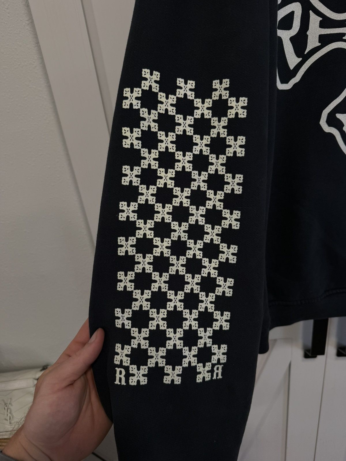 Rhude RHUDE CROSS ZIPPER HOODIE Size US XL / EU 56 / 4 - 4 Thumbnail