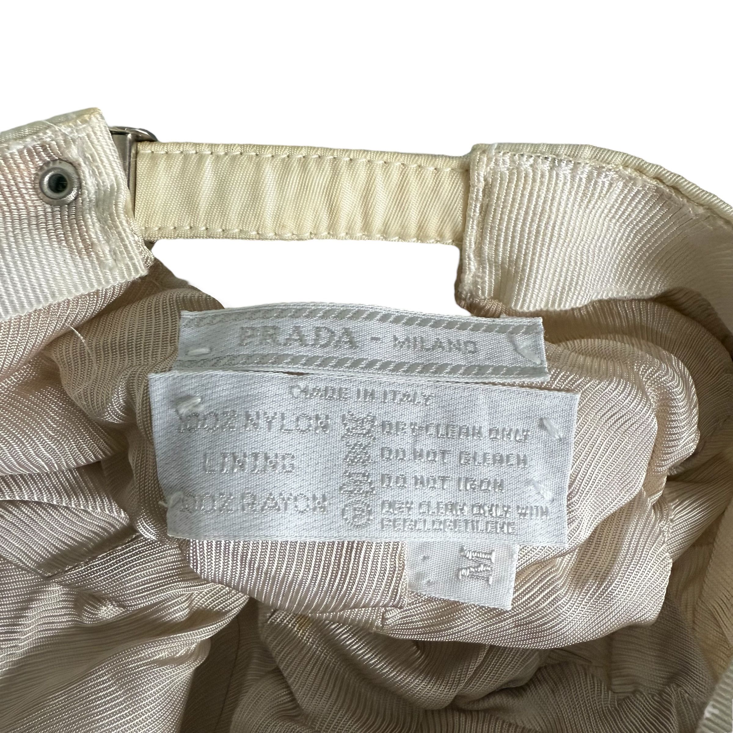 Prada 🔥RARE🔥 Prada Milano Luxury Nylon Adjustable Caps Size ONE SIZE - 9 Thumbnail