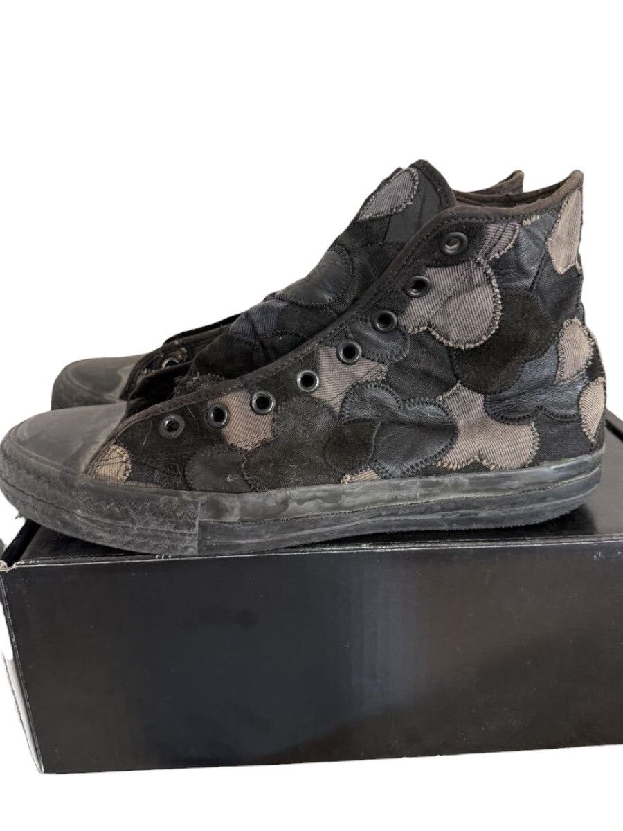 Number (N)ine Number (N)ine Crying Heart Patchwork Sneakers | Grailed