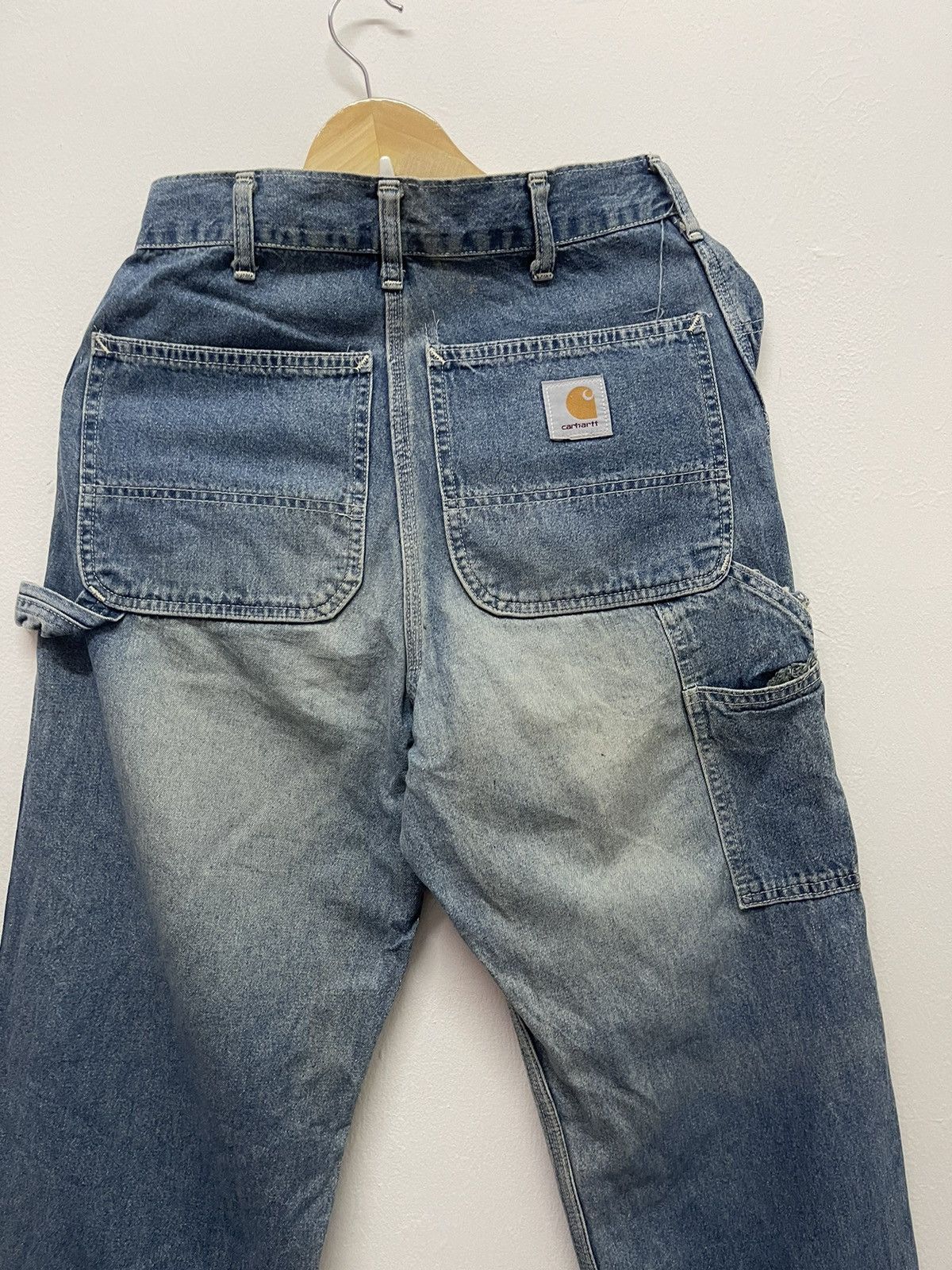Carhartt Vintage Carhartt Straight Cut Jeans Distressed Size US 29 - 2 Thumbnail